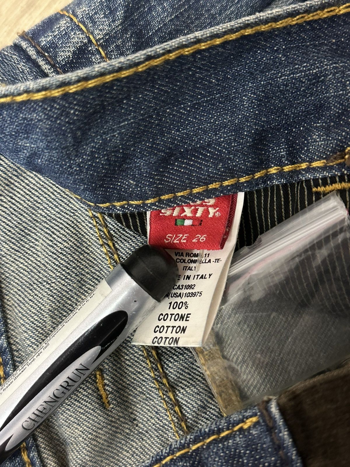 Miss Sixty Women’s Miss Sixty Denim Shorts Size 26 Blue Avant-Garde Y2K Size 26" / US 2 / IT 38 - 6 Thumbnail