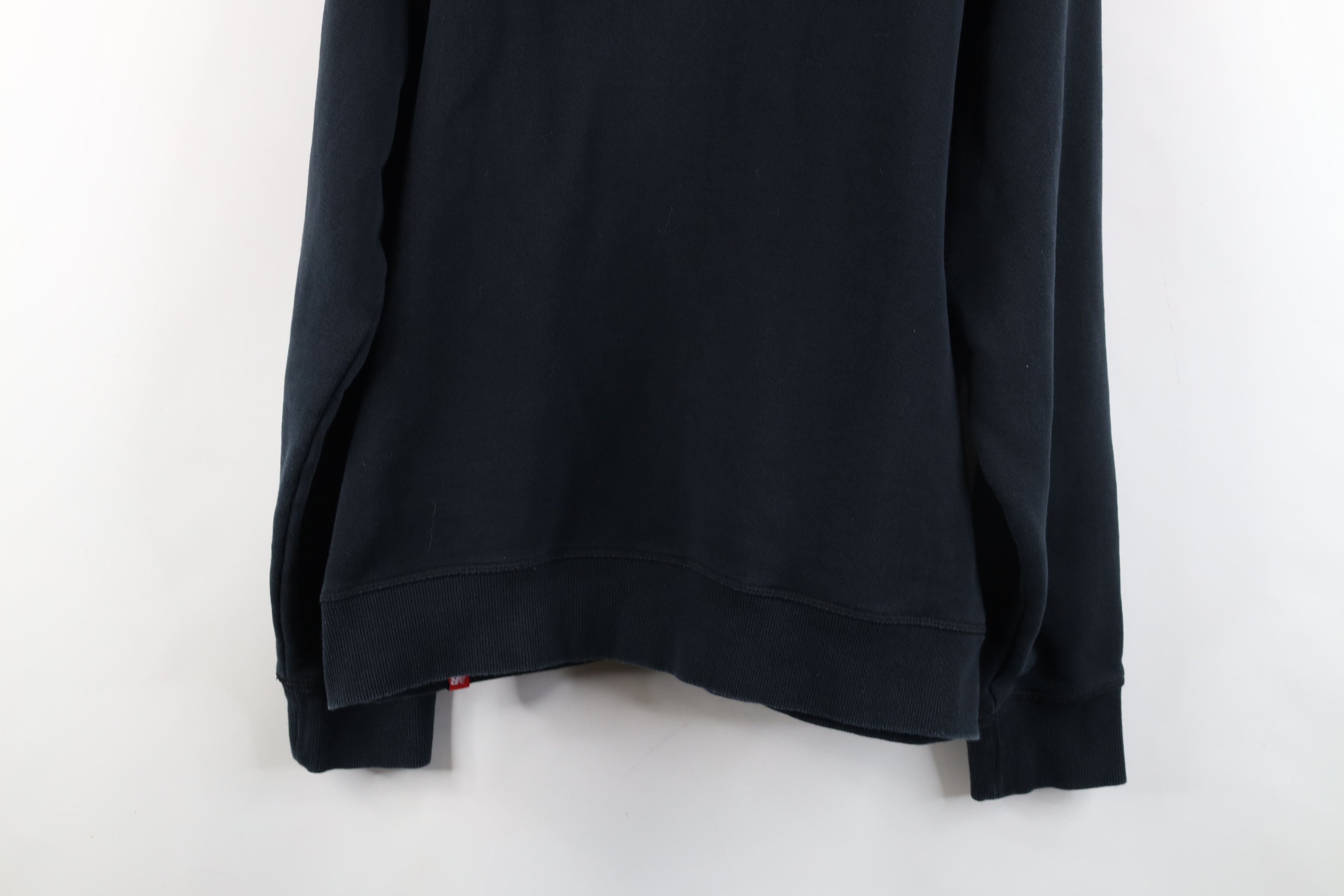 New Balance × Vintage Vintage New Balance Logo Felt Patch Hoodie Sweatshirt Black Size US L / EU 52-54 / 3 - 14 Thumbnail
