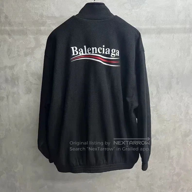 Balenciaga Balenciaga Black Logo Zip Jacket. Size US XXS / EU 40 - 5 Thumbnail