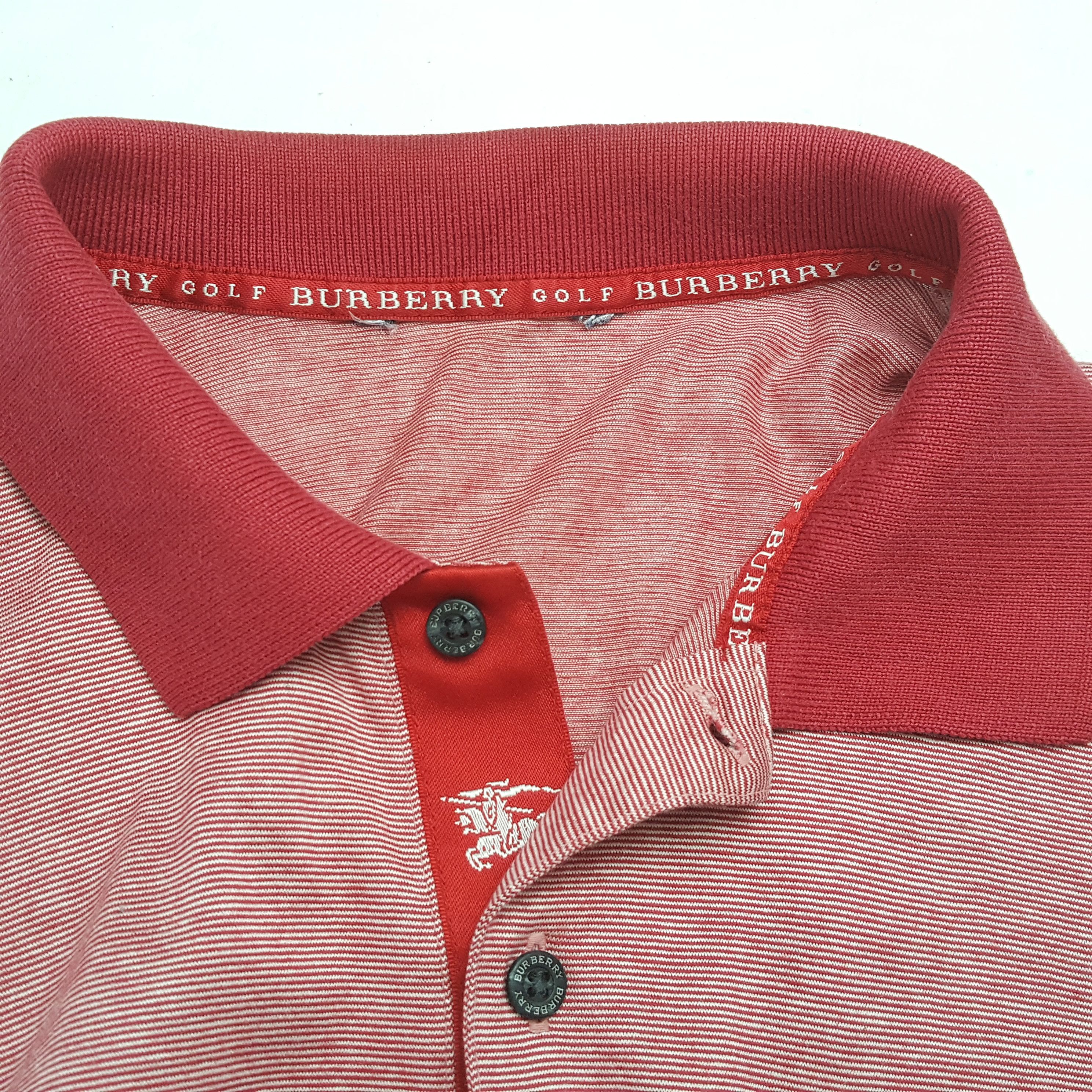 Burberry × Vintage Vintage BURBERRY LONDON Fashion Brand Polos Shirt Size US M / EU 48-50 / 2 - 7 Thumbnail