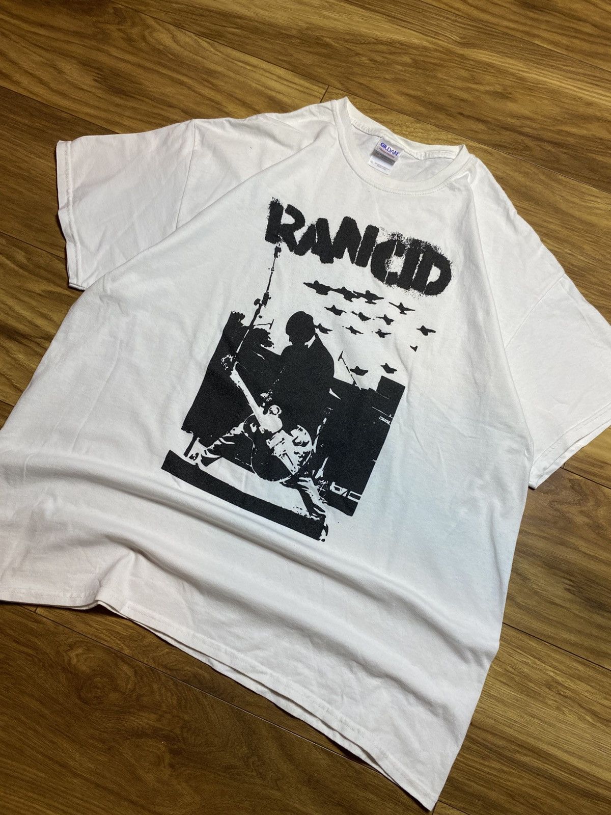 Band Tees Vintage T-Shirt Rancid Opium Merch Y2k Hype Size US XL / EU 56 / 4 - 2 Thumbnail