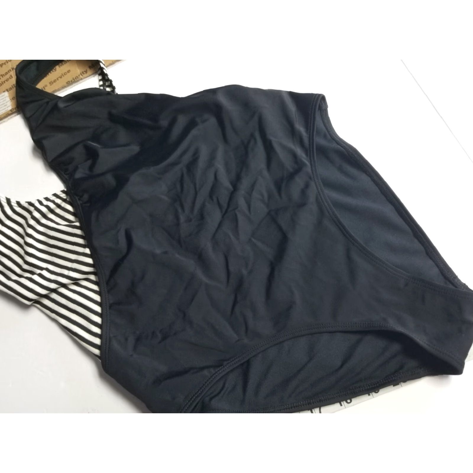 Topshop Topshop One Piece Bathing Suit White Black Womens 6 Size 6 Swimsuit Top Shop Women Size M / US 6-8 / IT 42-44 - 4 Thumbnail