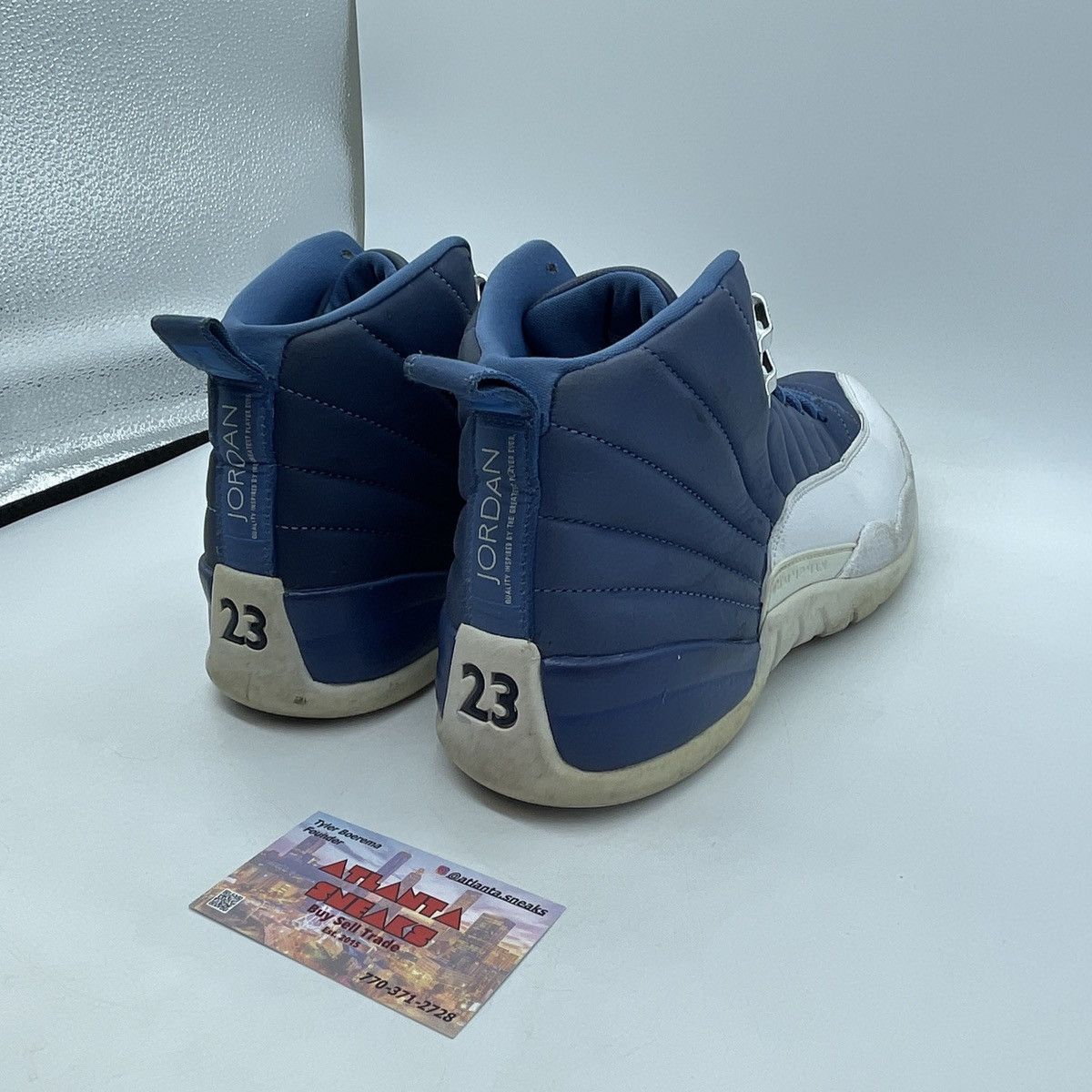 Jordan Brand Air Jordan 12 indigo Size US 11 / EU 44 - 5 Thumbnail