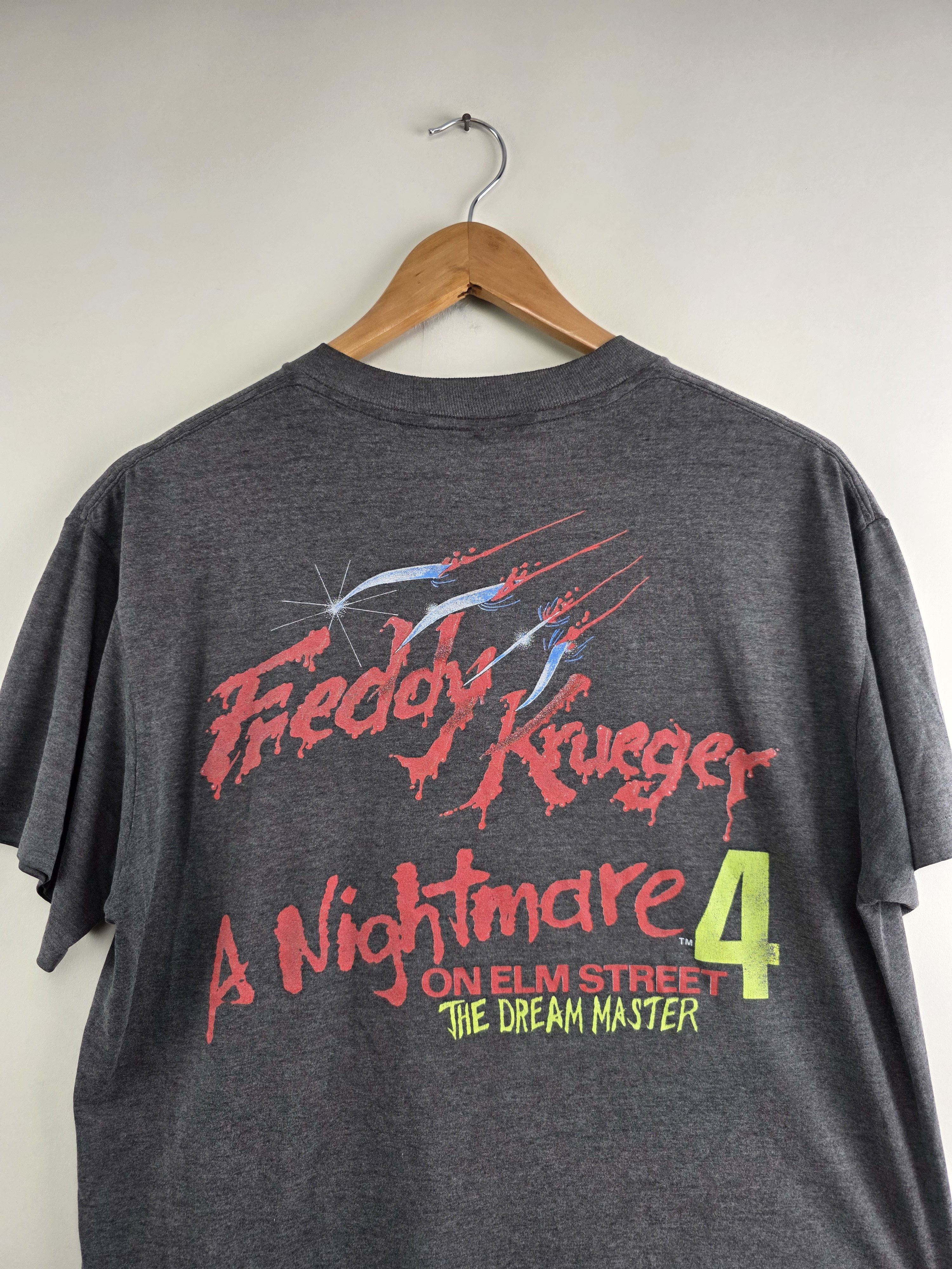 Vintage 90s Freddy Krueger A nightmare on elm street 4 L 20" 26.5" Size US L / EU 52-54 / 3 - 9 Thumbnail