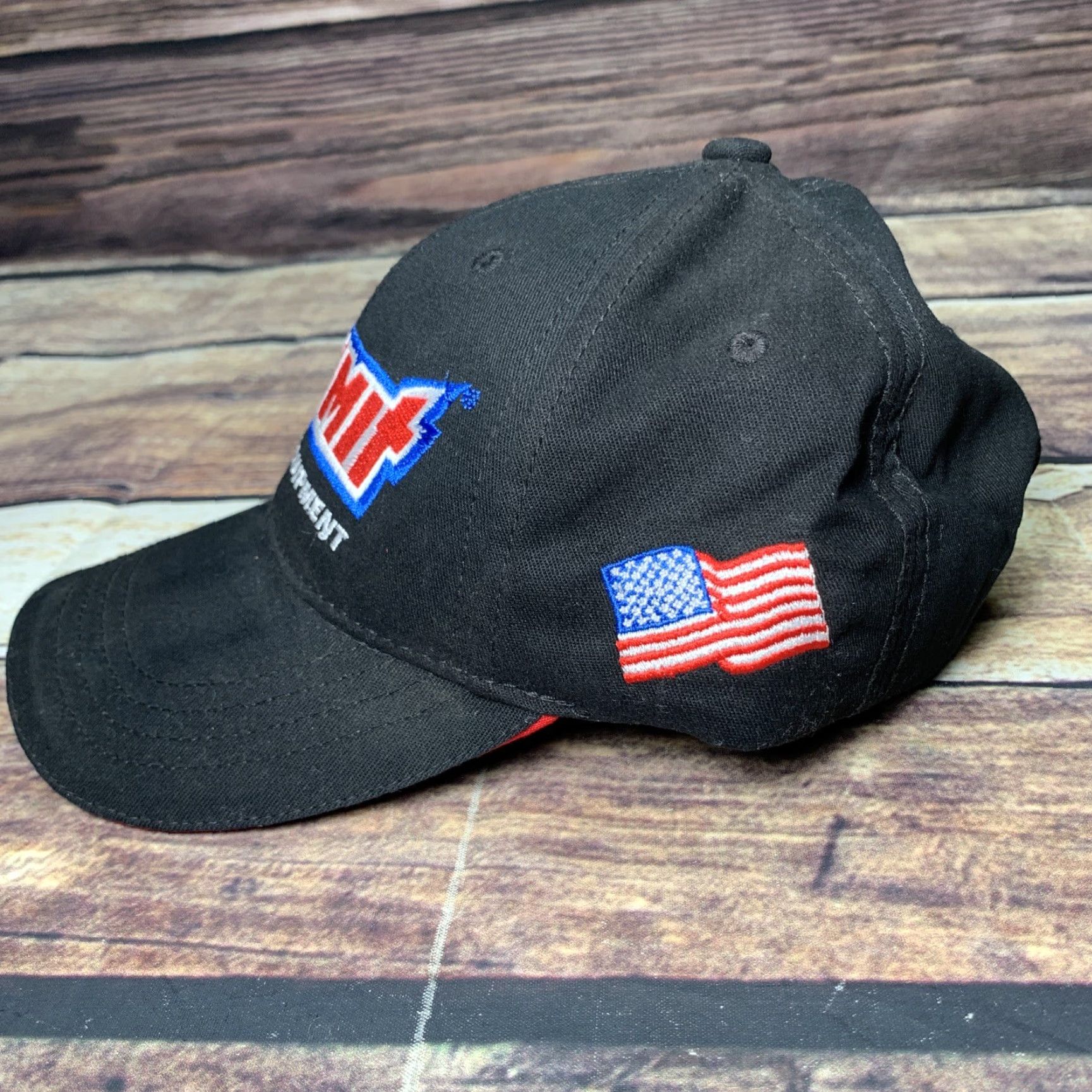 Vintage VINTAGE? No. SUMMIT Racing Equipment Adjustable Adult Baseball Ball Cap Hat Hot Rod Racing Size ONE SIZE - 2 Thumbnail