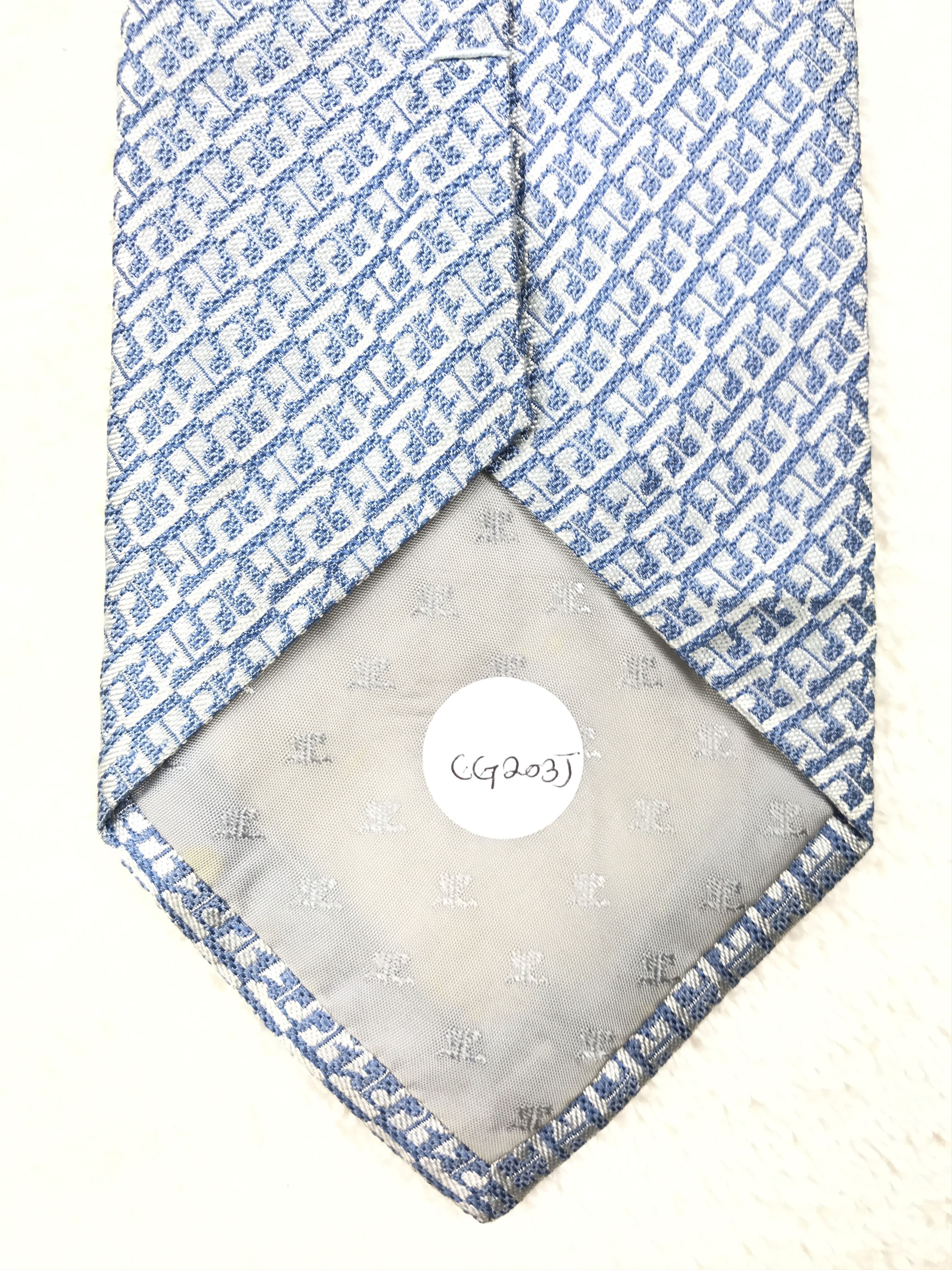 Courreges × Designer × Vintage Vintage Courreges Silk Necktie Size ONE SIZE - 9 Thumbnail