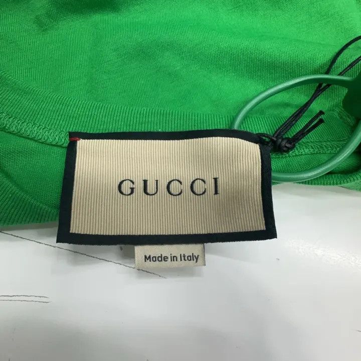 Gucci Gucci FW24 Green Letter Print T-shirt-2507 Size XS / US 0-2 / IT 36-38 - 3 Thumbnail