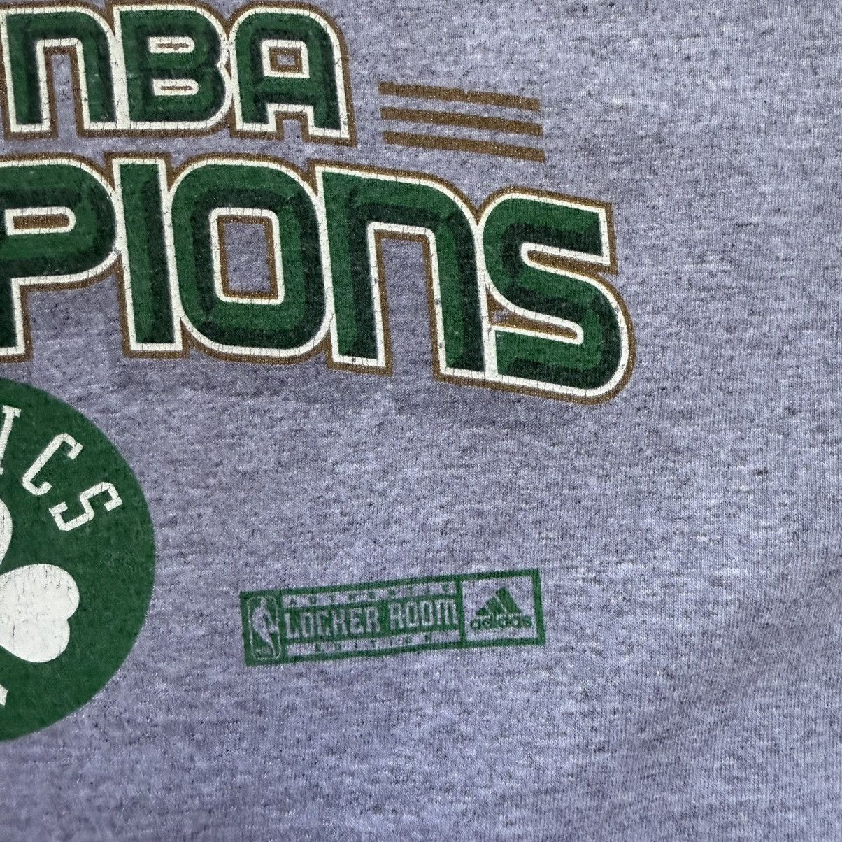 Adidas Vintage Y2K Boston Celtics NBA Champions Tee Size US XXL / EU 58 / 5 - 5 Thumbnail