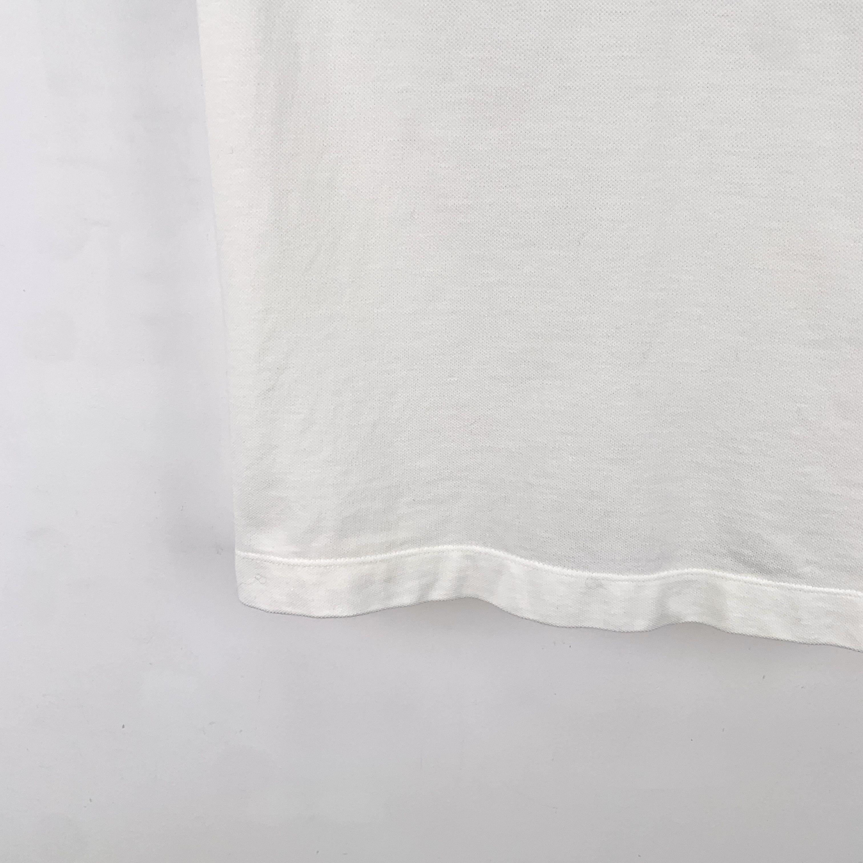 Dior Dior Striped Logo Polo Shirt White (XS) Size US XS / EU 42 / 0 - 5 Thumbnail