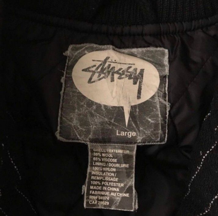 Stussy Stussy Thermolite Wool Varsity Jacket Size US L / EU 52-54 / 3 - 7 Thumbnail