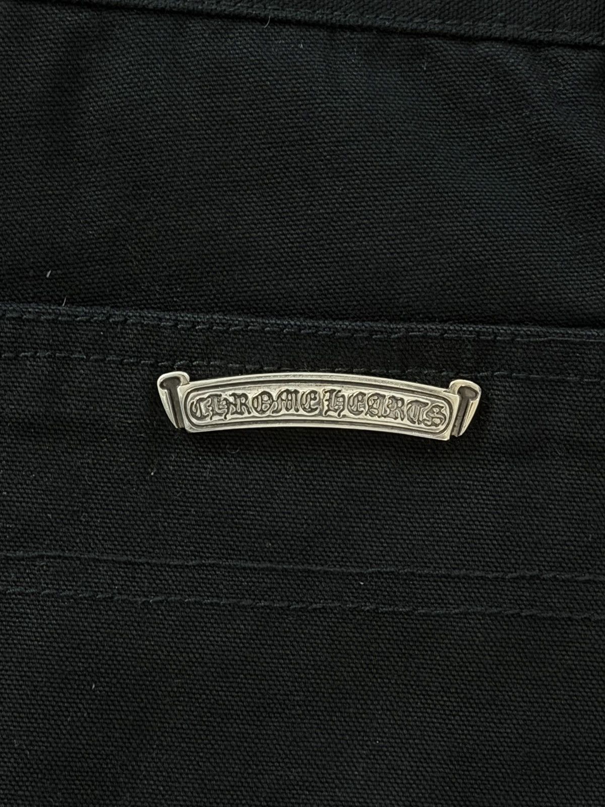 Chrome Hearts Black & Zebra Cross Patch Carpenter Jeans Size US 32 / EU 48 - 7 Thumbnail