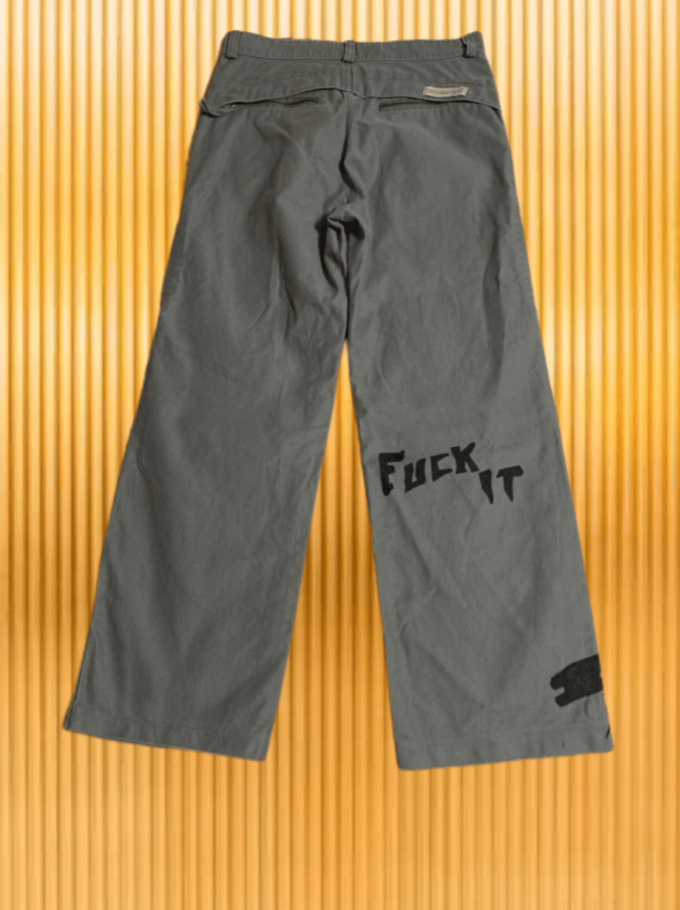 Other Vintage Y2K Baggy Wide Leg Utility Pants Skater HipHop Size US 30 / EU 46 - 1 Thumbnail