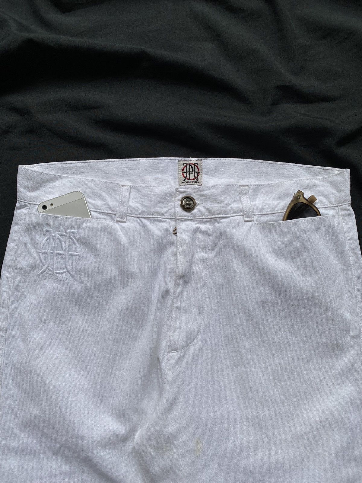 Jean Paul Gaultier Vintage Jean Paul Gaultier White Pants Size US 32 / EU 48 - 4 Thumbnail