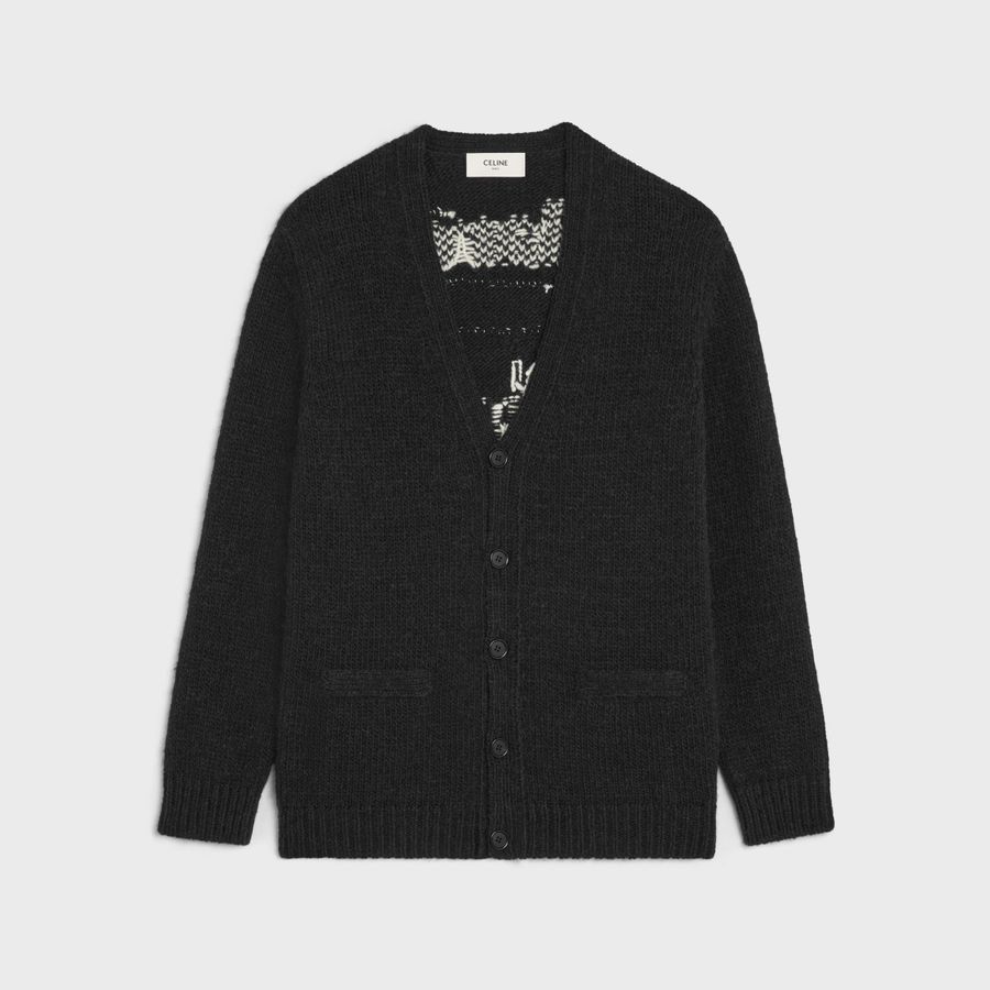 Celine LONG DARE FUTURE CARDIGAN IN ALPACA WOOL Size US XL / EU 56 / 4 - 1 Thumbnail