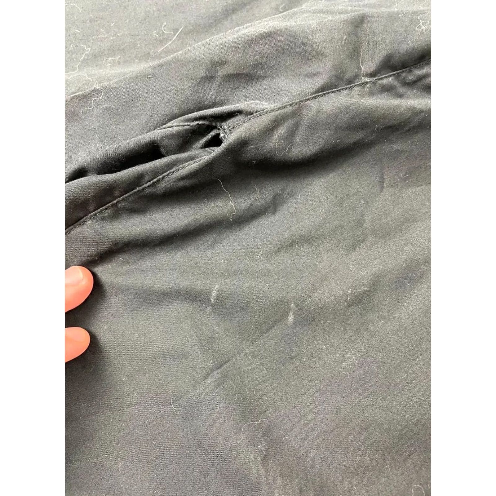 Nike VINTAGE Nike Track Pants Nylon Swoosh Striped Baggy Men XL Black Size US 36 / EU 52 - 5 Thumbnail