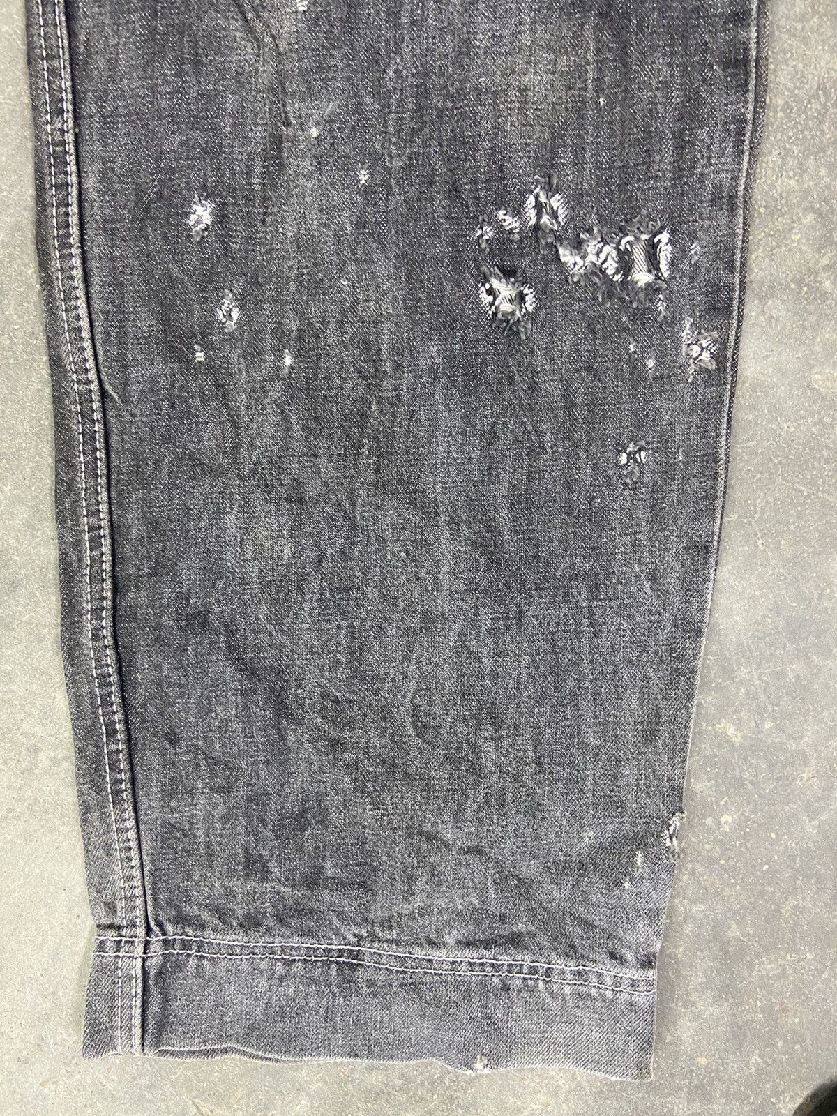 Fubu 🔥 Vintage y2k Fubu Platinum jeans Embroidery back hit Size US 36 / EU 52 - 24 Thumbnail