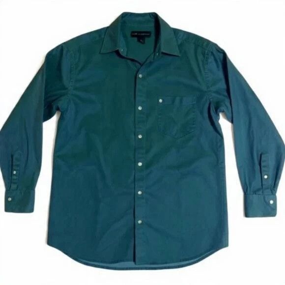 Croft & Barrow Croft & Barrow Men’s Blue Work Shirt Size S Long Sleeve Size US S / EU 44-46 / 1 - 2 Thumbnail