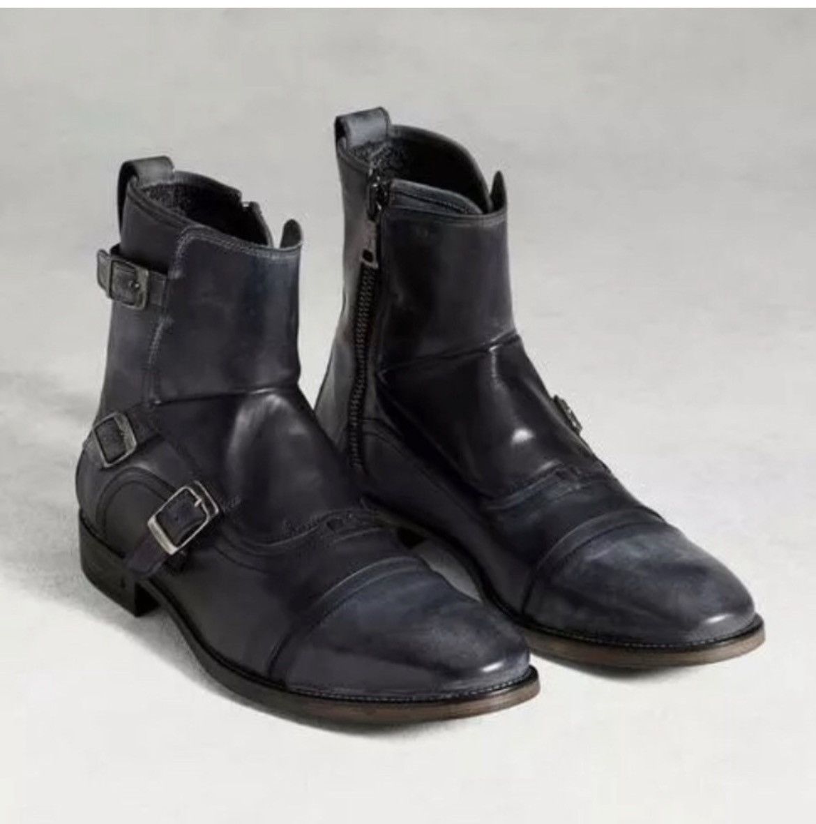 John Varvatos Fleetwood Triple Monk Boot Size 11 Size US 11 / EU 44 - 2 Thumbnail
