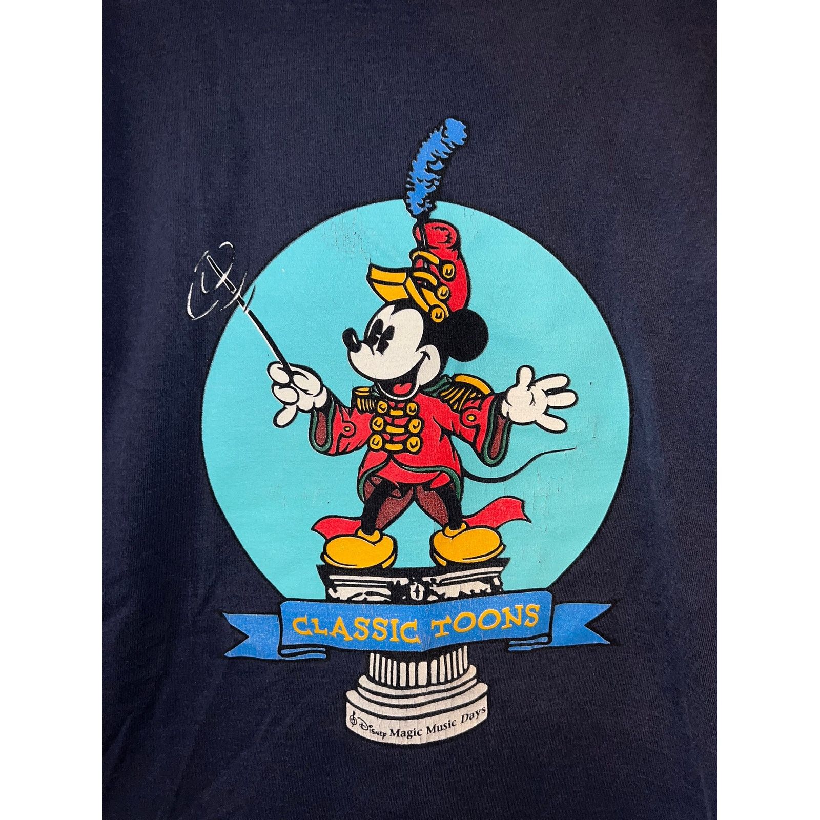 Disney Vintage Disney Magic Shirt Music Days Classic Toons Mickey M Size US M / EU 48-50 / 2 - 6 Thumbnail