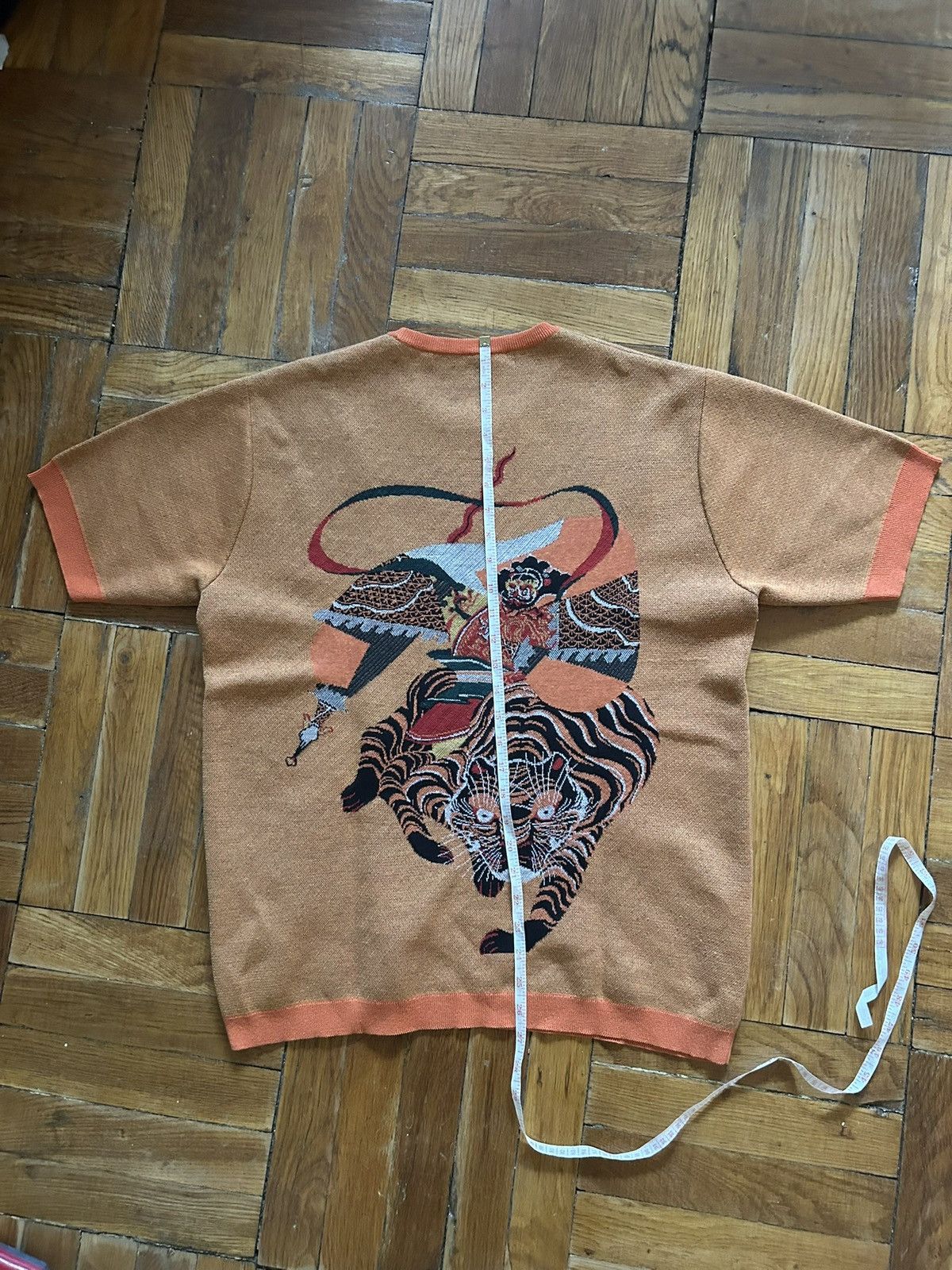 Junya Watanabe JUNYA WATANABE Tiger Intaria-Knit Sweater Size US M / EU 48-50 / 2 - 7 Thumbnail