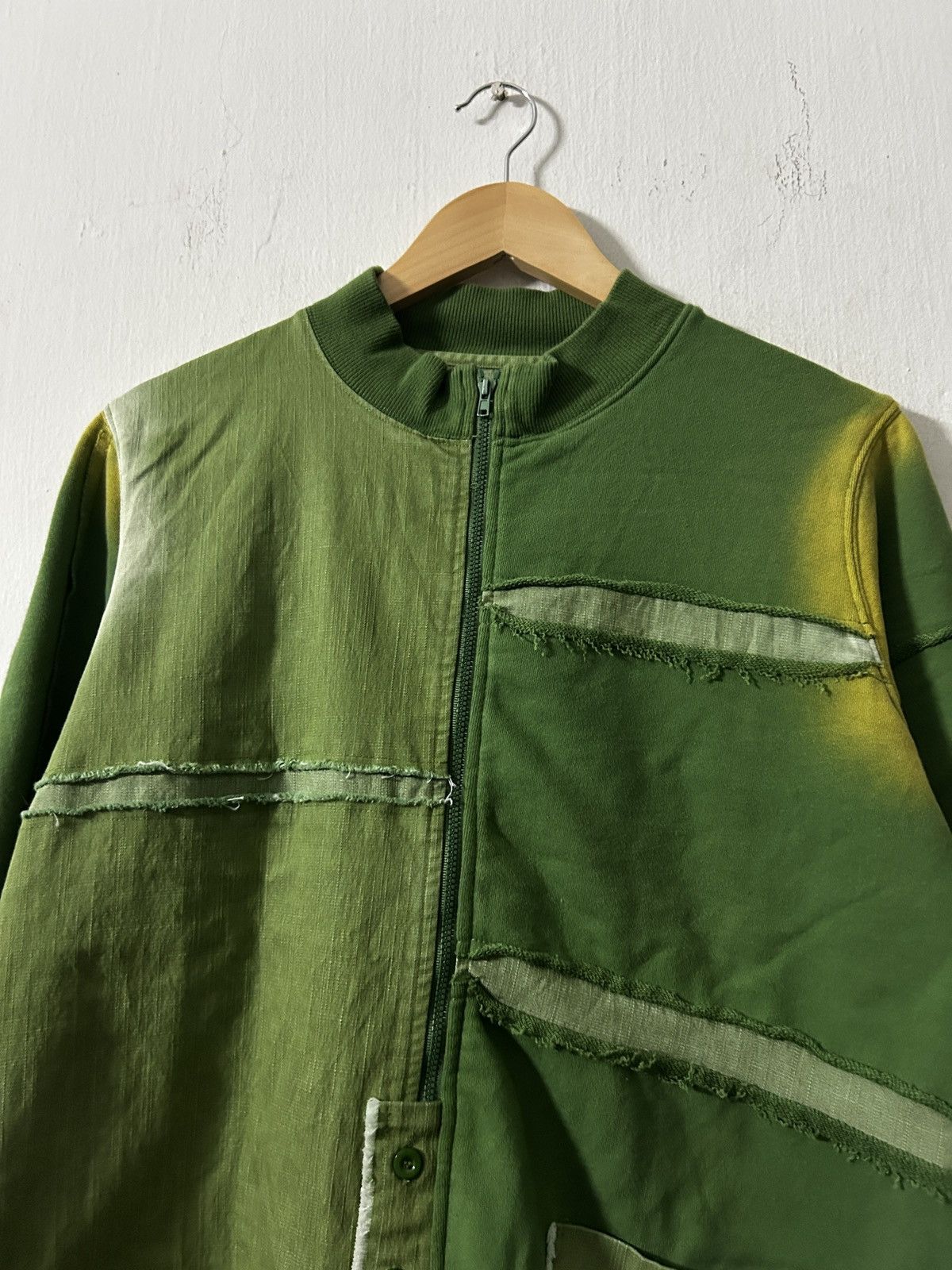Japanese Brand Laz’cma patchwork longsleeve punk grunge Size US M / EU 48-50 / 2 - 2 Thumbnail