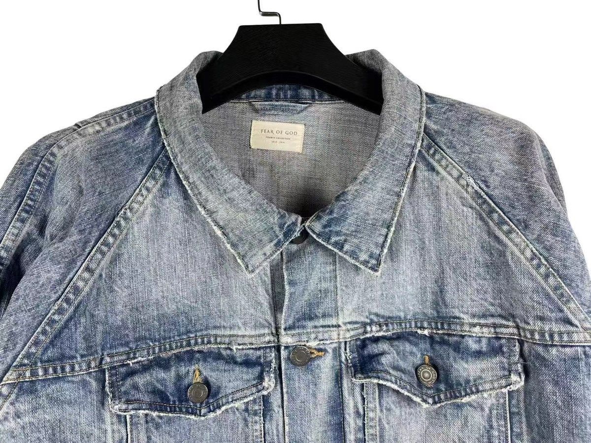 Fear of God Fear Of God 4th Collection OG Denim Jacket Size US XL / EU 56 / 4 - 3 Thumbnail