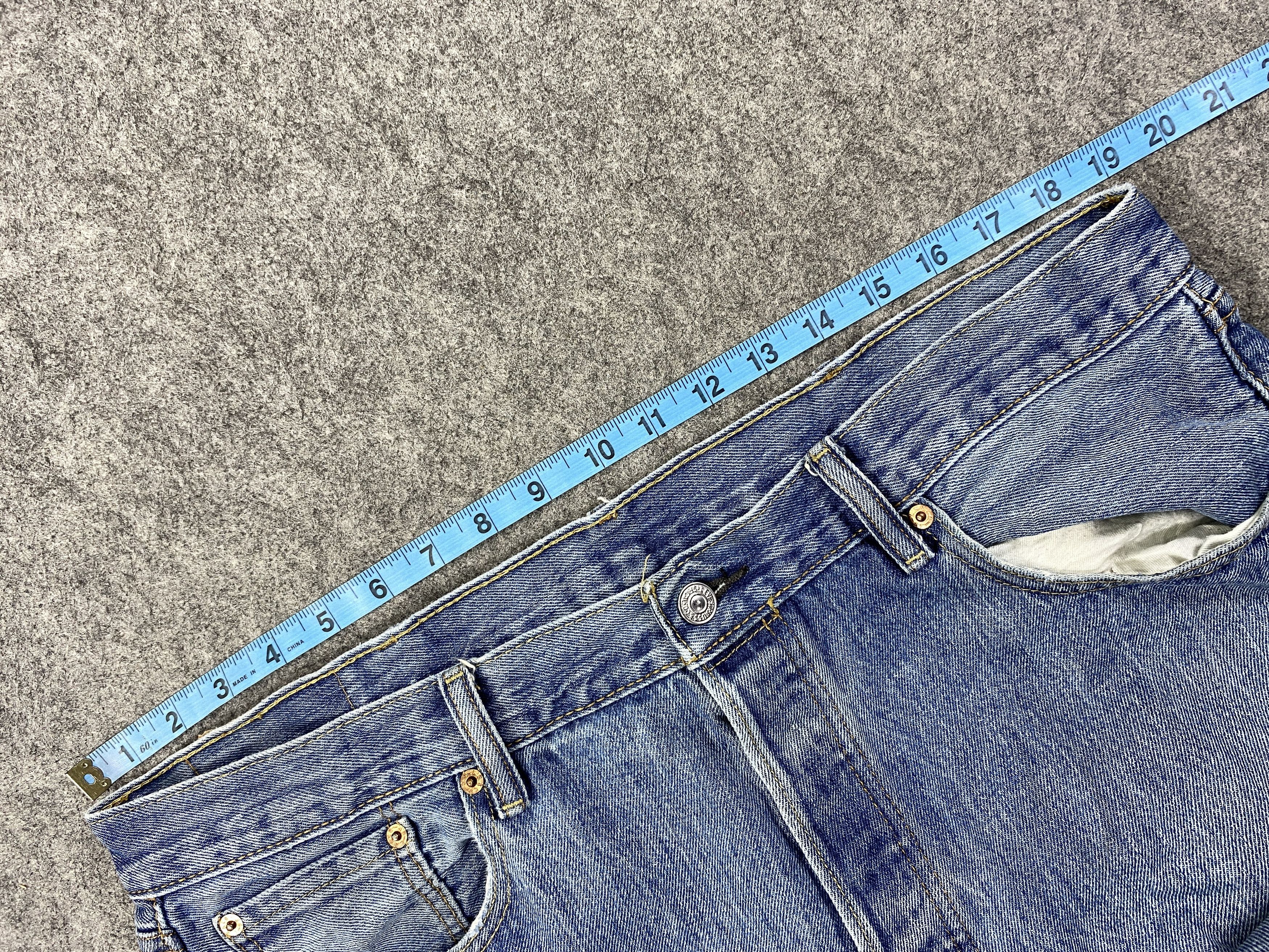 Japanese Brand Mid Blue Vintage Levi's 501 Jeans 38x35 Denim -JN1640 Size US 38 / EU 54 - 5 Thumbnail