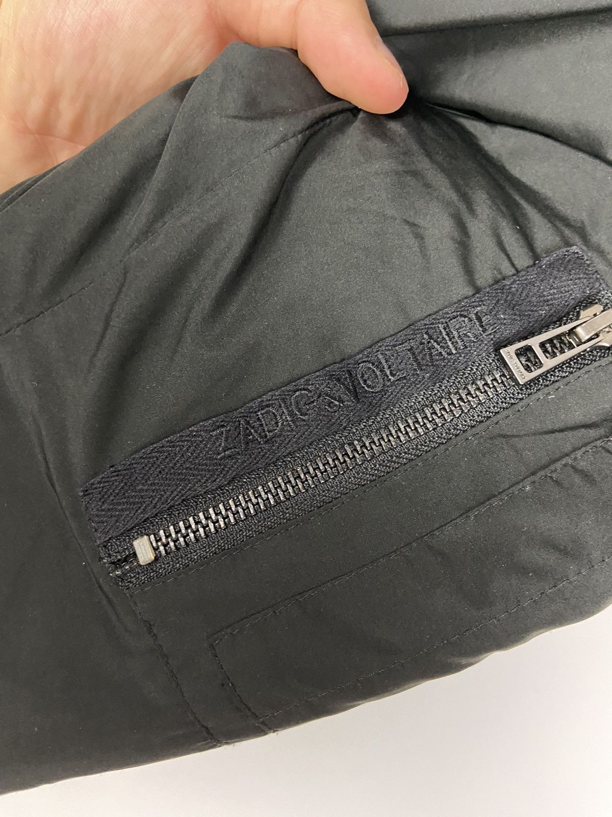 Zadig & Voltaire Zadig & Voltaire Kal Bombers Military Jacket Black Women's Size M / US 6-8 / IT 42-44 - 10 Thumbnail