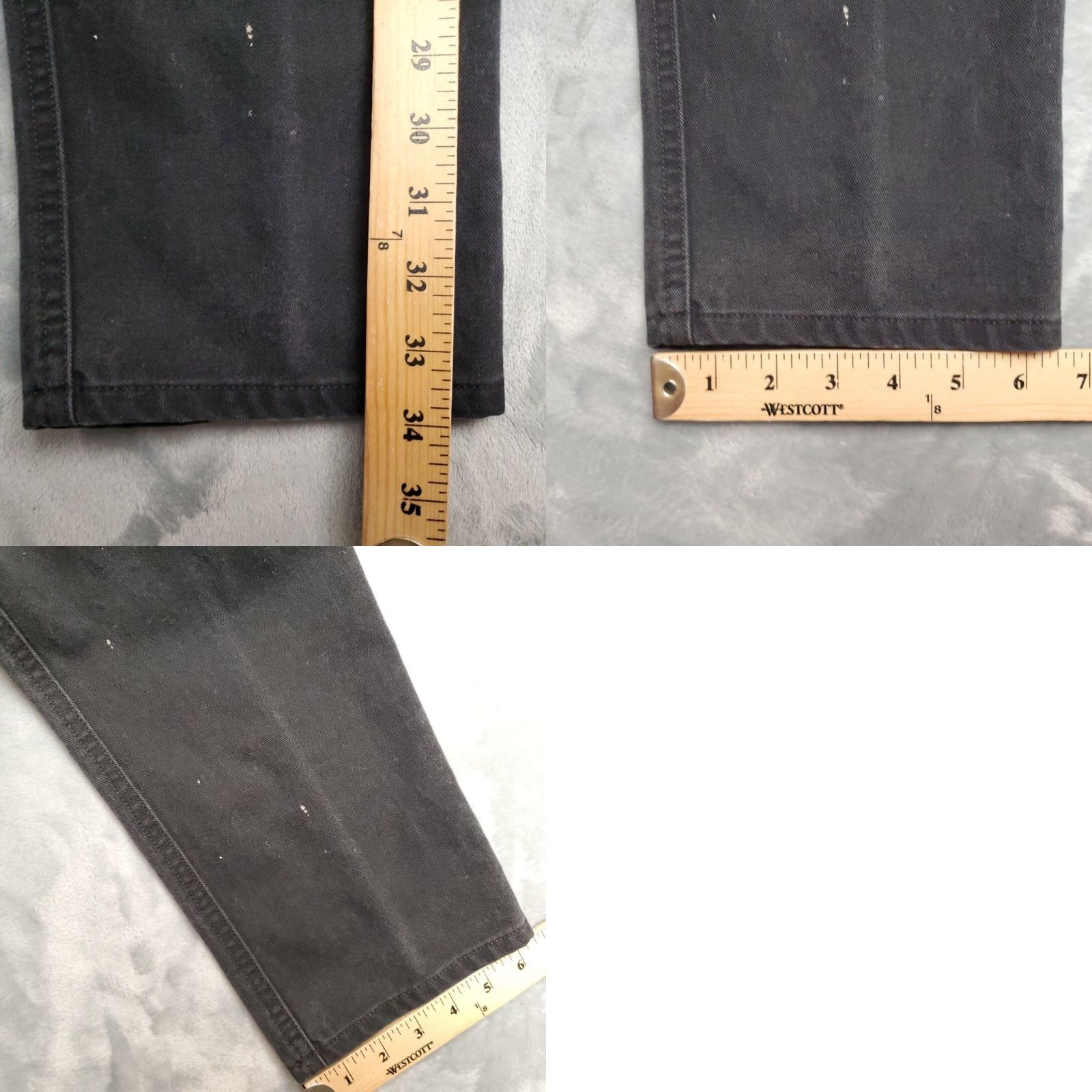 Vintage VINTAGE Rockies Jeans Womens 7/8 Black Denim Pleated High Rise Riding 90s Y2K Jeans Womens 8 Black Denim High Rise 7/8 Size 30" / US 8 / IT 44 - 9 Thumbnail
