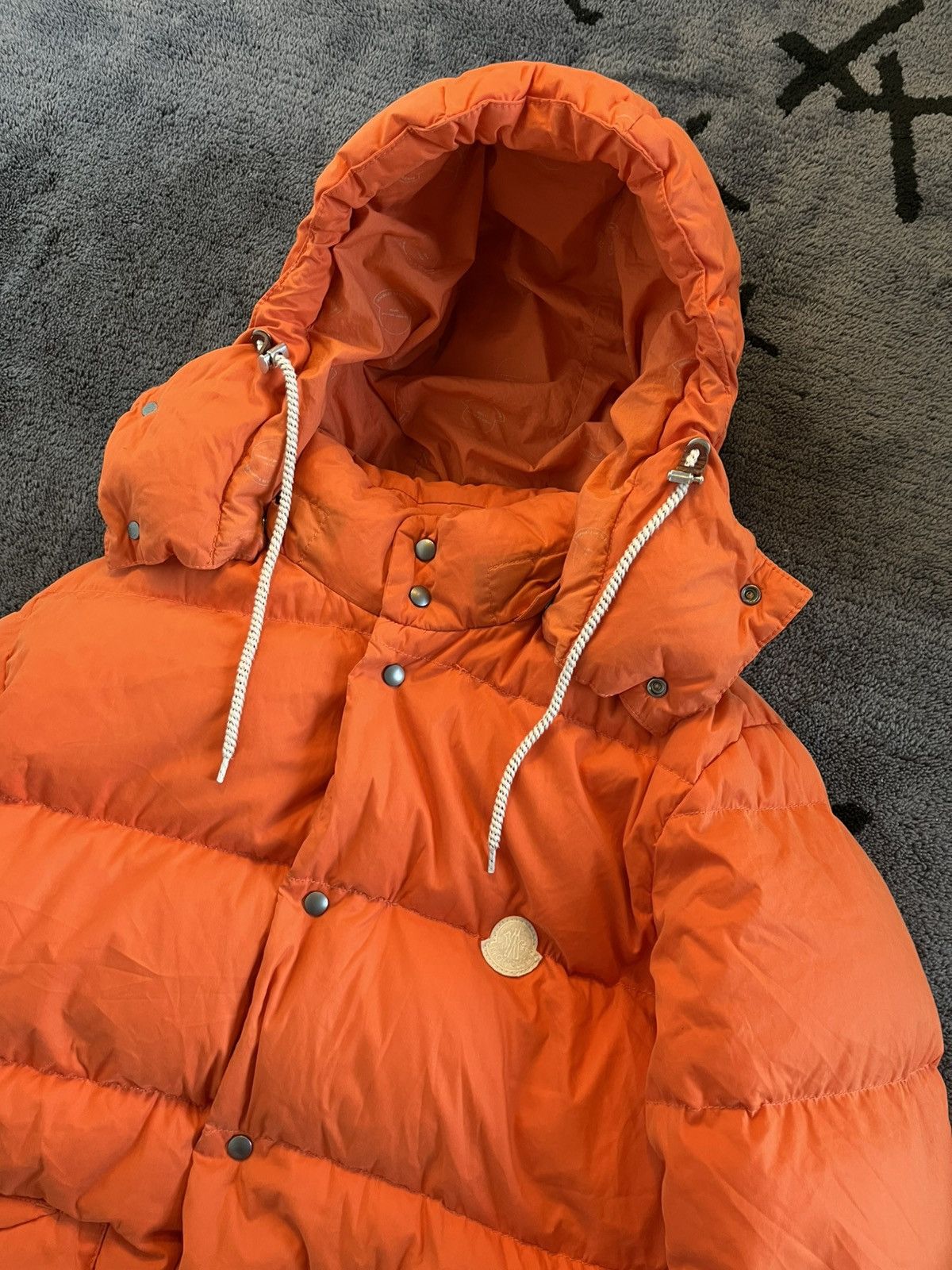 AW11 Visvim x Moncler Orange Borosiri Down Jacket