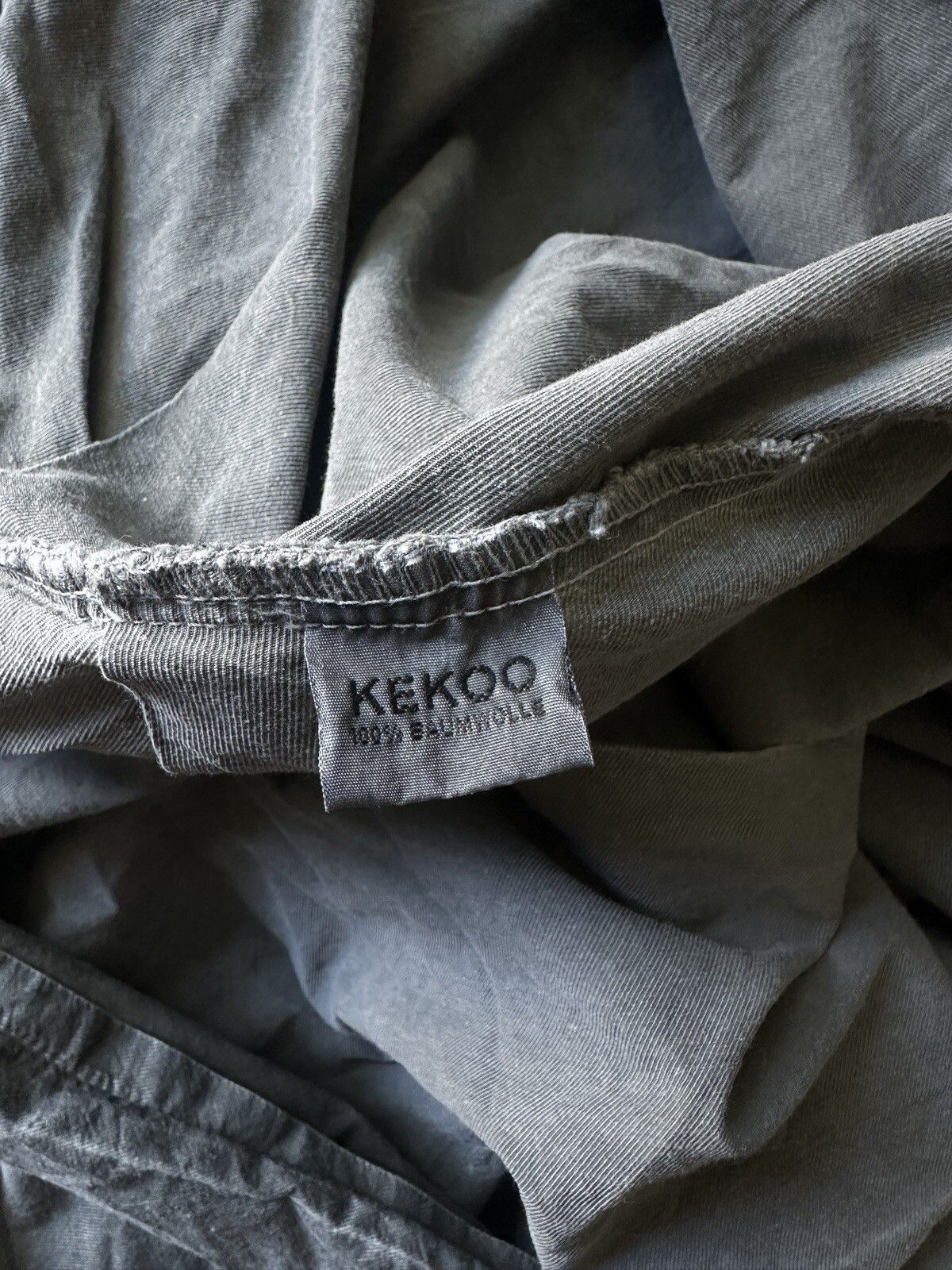 Other Kekoo Cotton Parachute Dress Pockets Plus Size Avant Garde Size L / US 10 / IT 46 - 9 Thumbnail