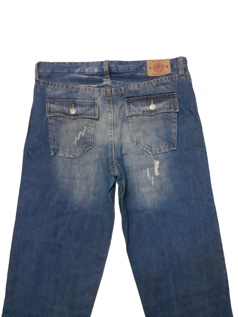 Japanese Brand Buden Sukajan Denim Ryu Dragon Japan (F107) Waist 39 Size US 39 - 7 Thumbnail