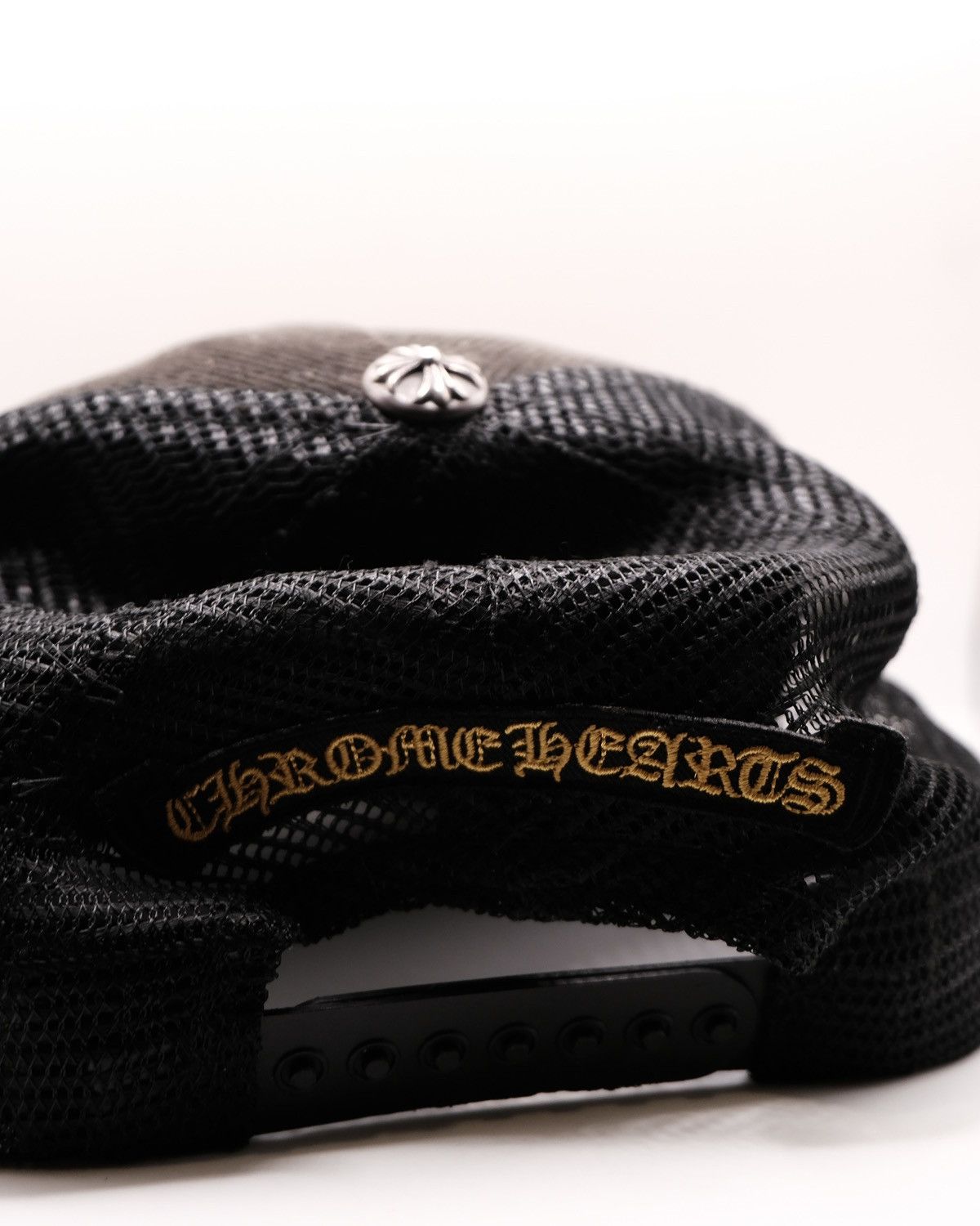 Chrome Hearts CHROME HEARTS CH Corduroy Black/Yellow Trucker Hat Size ONE SIZE - 6 Thumbnail
