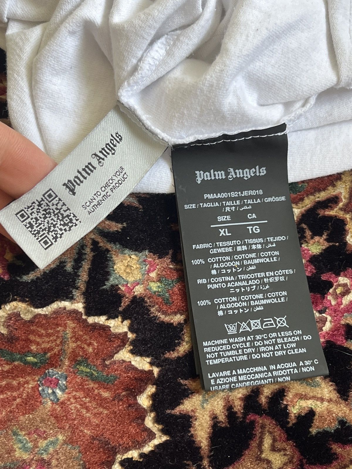 Palm Angels Palm Angels Bear Tee White XL Size US XL / EU 56 / 4 - 6 Thumbnail