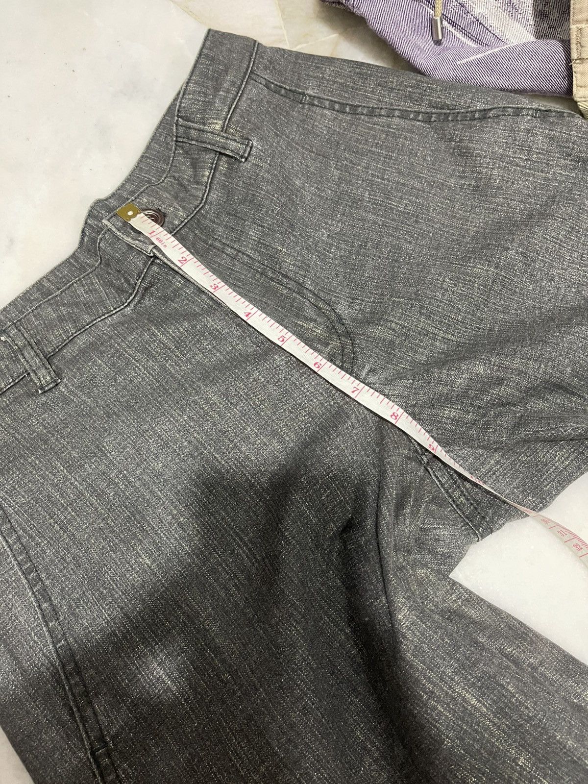 Issey Miyake 2000s Haat Issey Miyake Glitter Pants Size US 30 / EU 46 - 18 Thumbnail