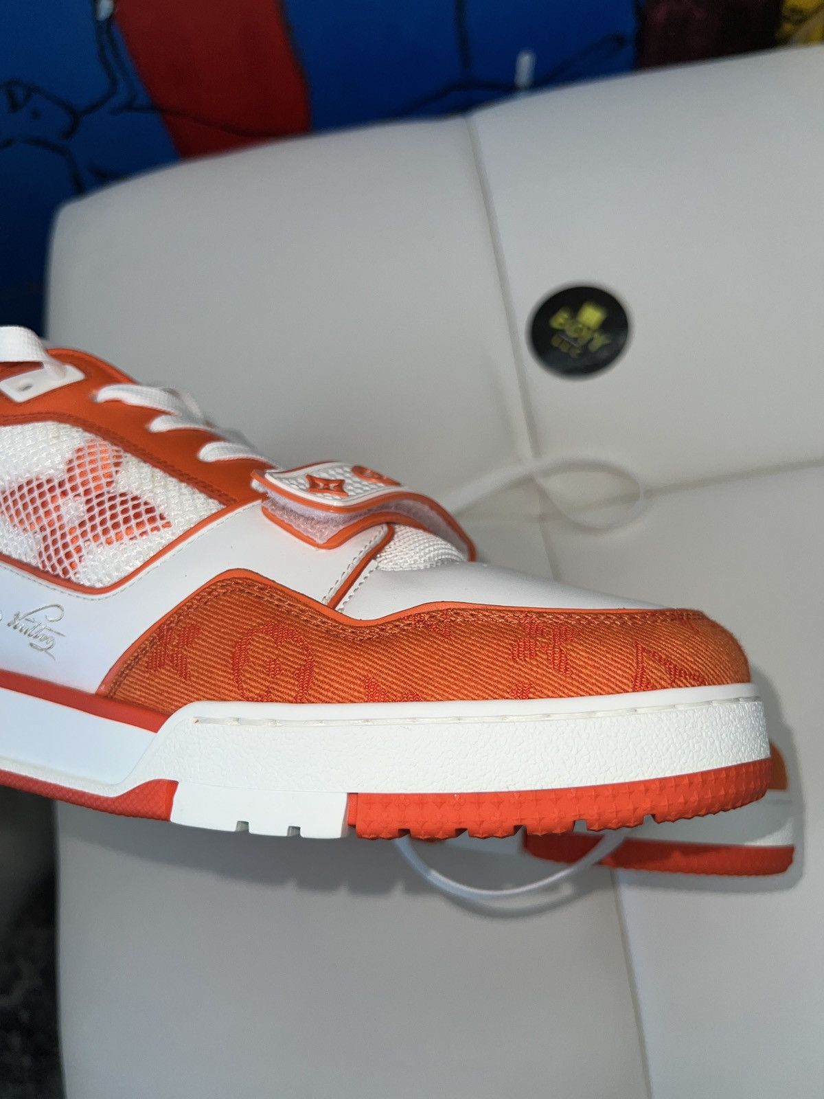 Louis Vuitton Louis Vuitton monogram strap sneakers LV9 Size US 11 / EU 44 - 12 Thumbnail