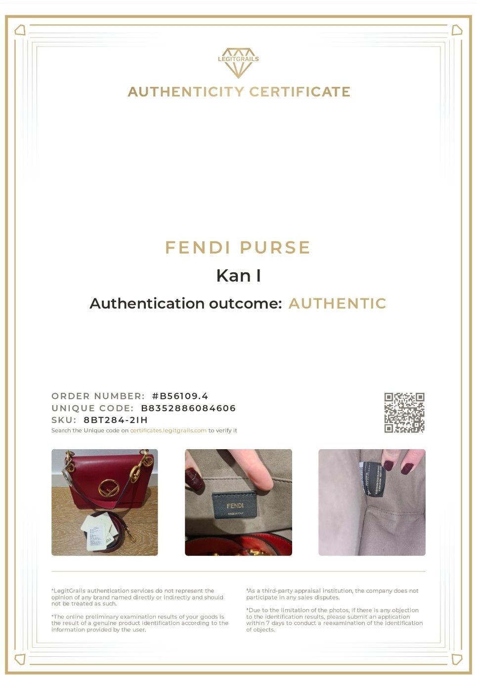 Fendi Fendi Kan Bag Size ONE SIZE - 3 Thumbnail