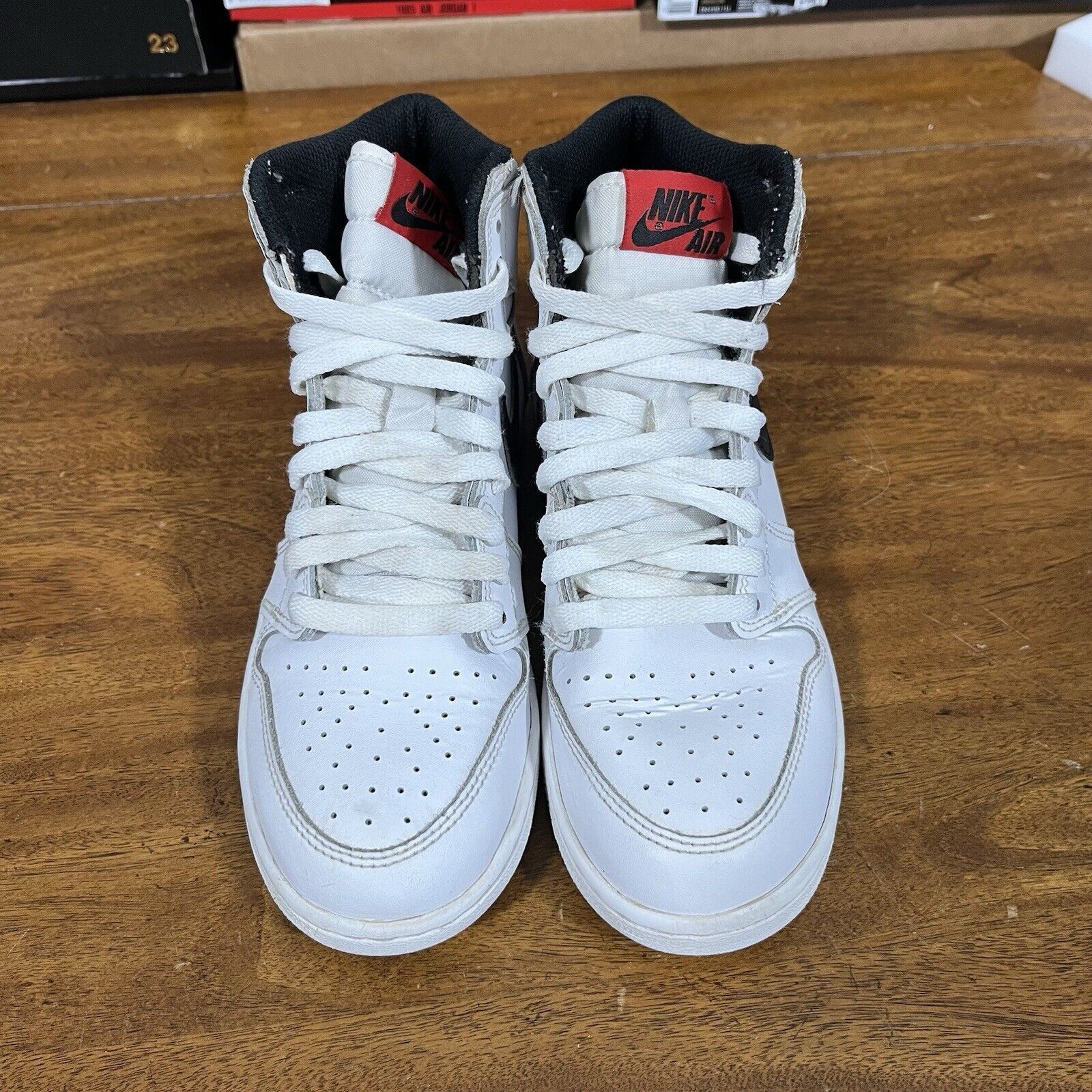 Jordan Brand Size 5Y- Air Jordan 1 Retro OG Premium High Yin Yang Size US 6.5 / IT 36.5 - 4 Thumbnail