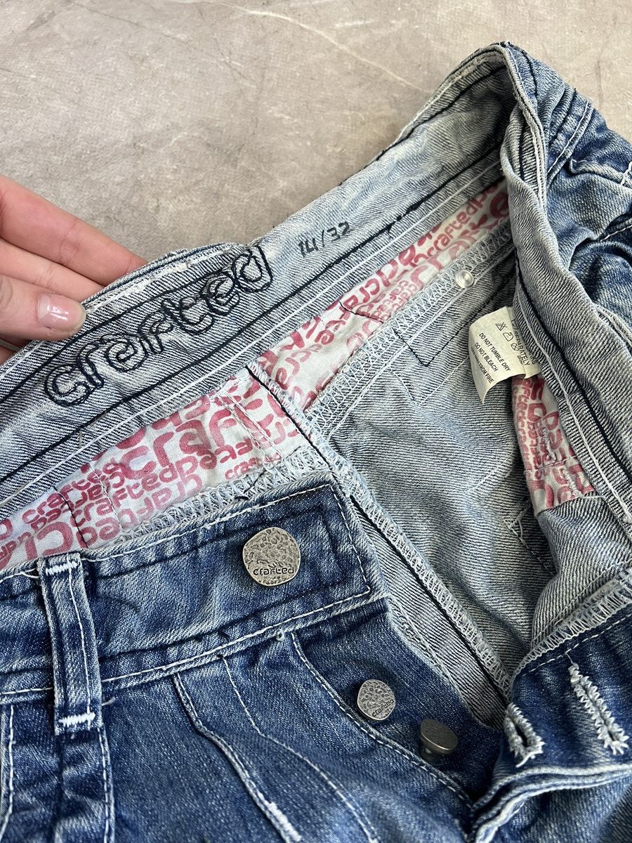 True Religion Vintage Blue Denim Jeans skater hype true religion style Size US 32 / EU 48 - 7 Thumbnail