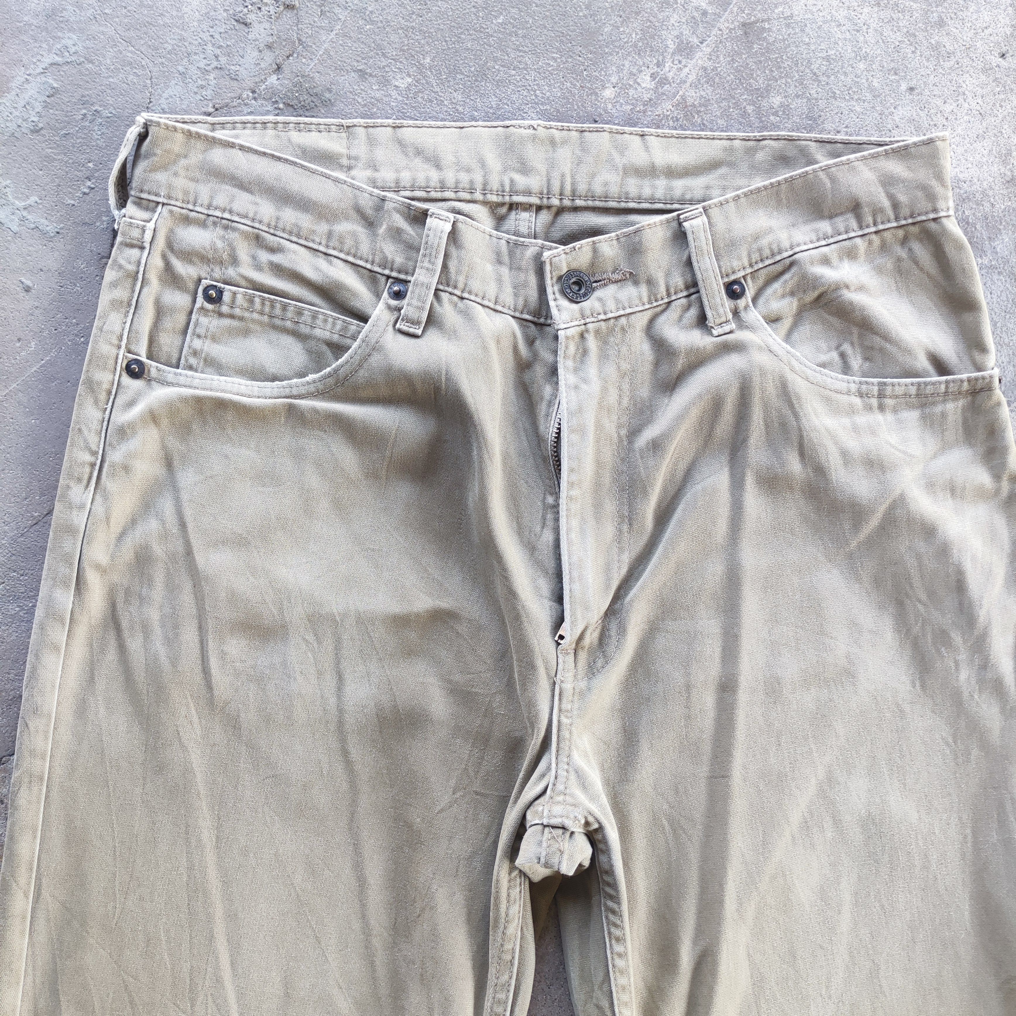 Levi's Vintage Levi's 502 Brand Casual Ripped Faded Pants Size US 34 / EU 50 - 2 Thumbnail