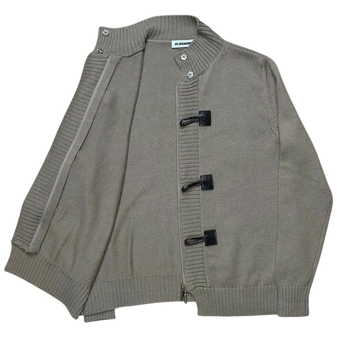 Jil Sander Jil Sander Duffle Zip Cardigan - AW05 Size US M / EU 48-50 / 2 - 8 Thumbnail