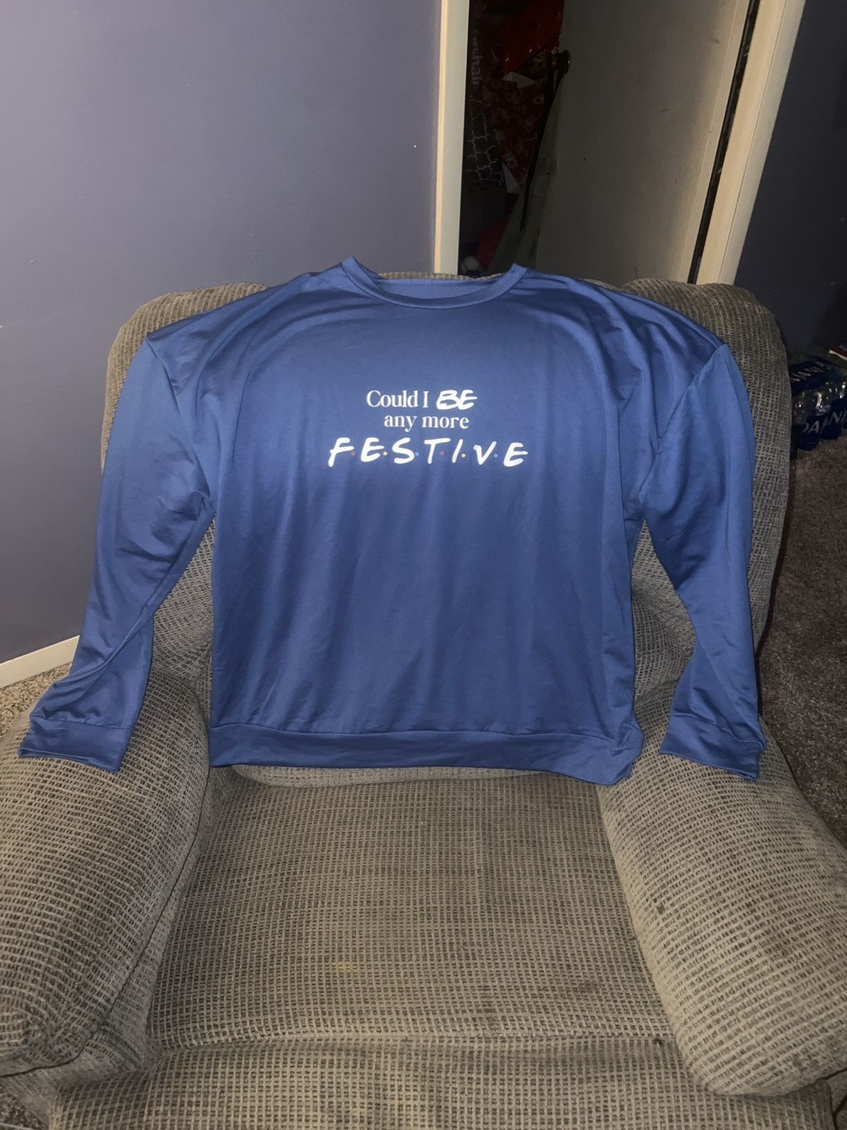 Hypebeast Could I Be Any More Festive LS Tee Size US XXL / EU 58 / 5 - 1 Thumbnail