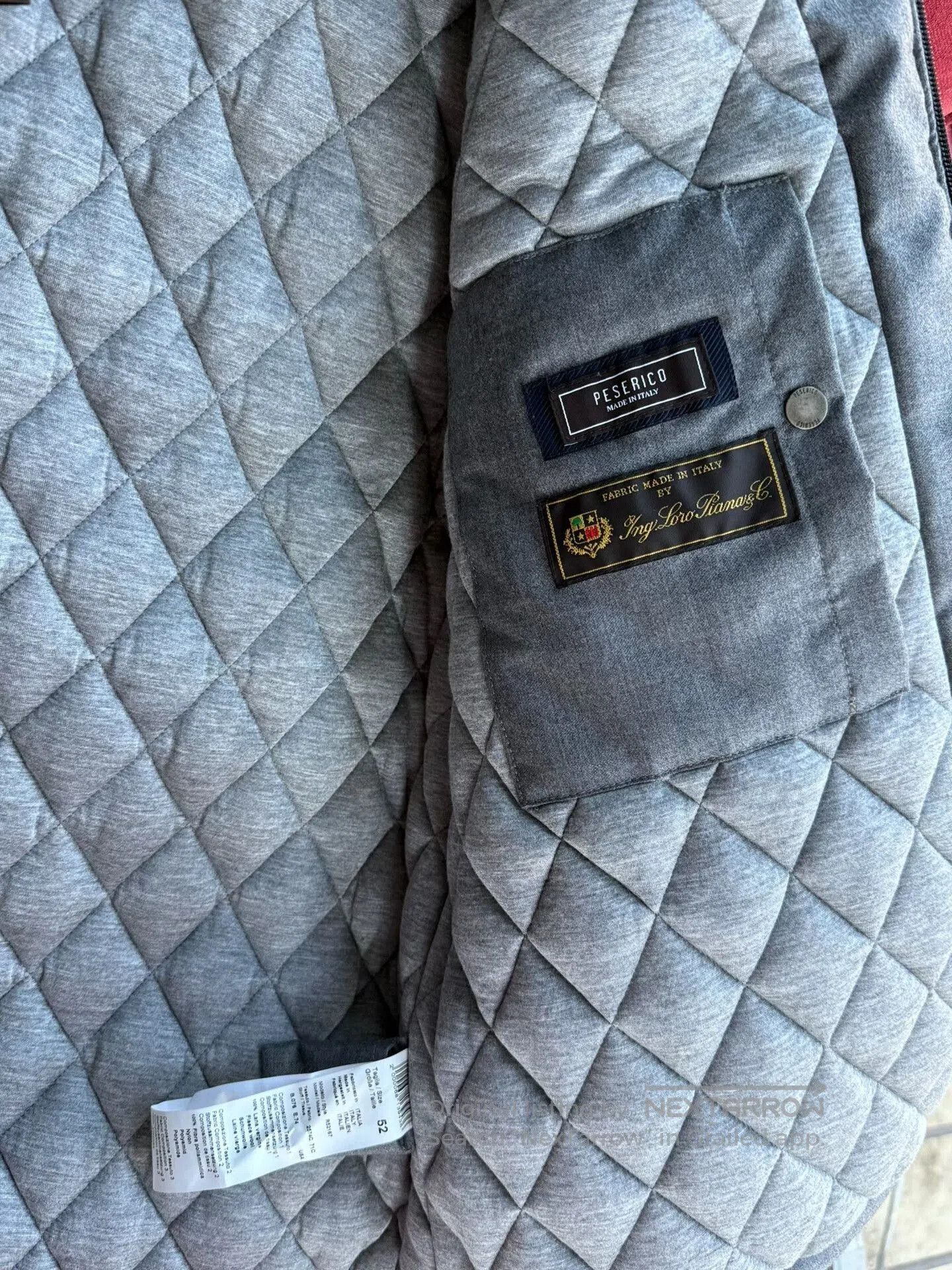 Peserico gray wool parka coat with hood. Size US L / EU 52-54 / 3 - 5 Thumbnail