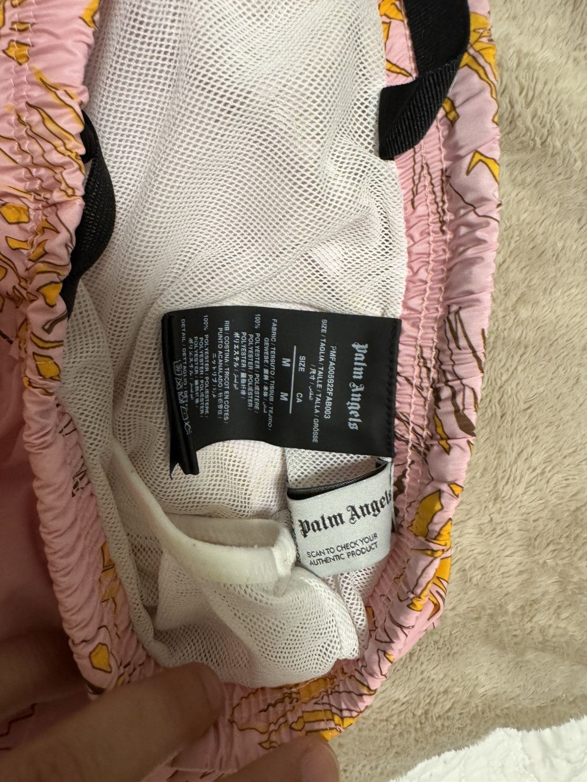 Palm Angels Swim trunks Size US 32 / EU 48 - 3 Thumbnail