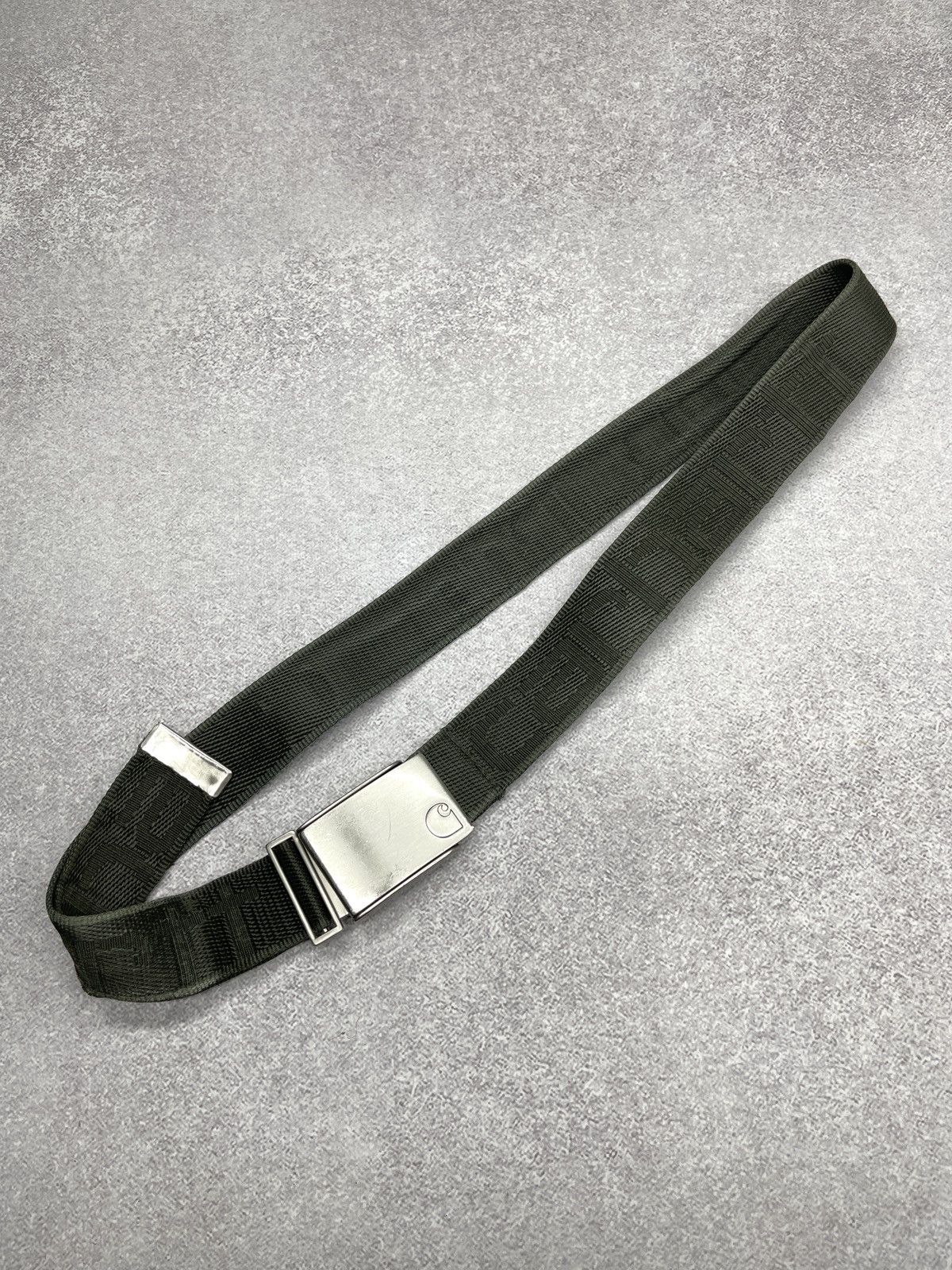 Carhartt Vintage Carhartt Belt Khaki Bih Logo Size ONE SIZE - 2 Thumbnail