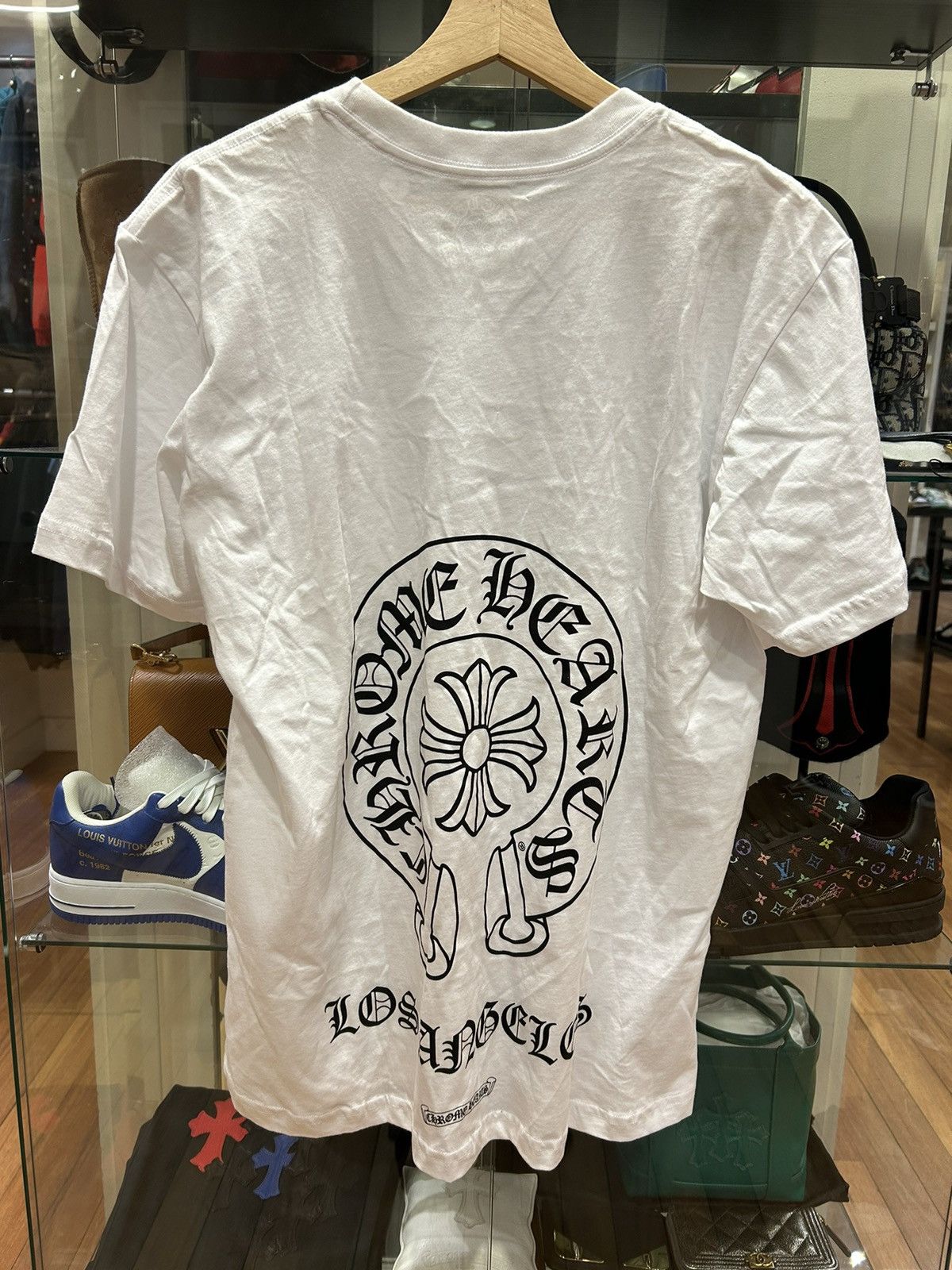 Chrome Hearts Chrome Hearts Los Angeles Horseshoe Tee Size US L / EU 52-54 / 3 - 2 Thumbnail