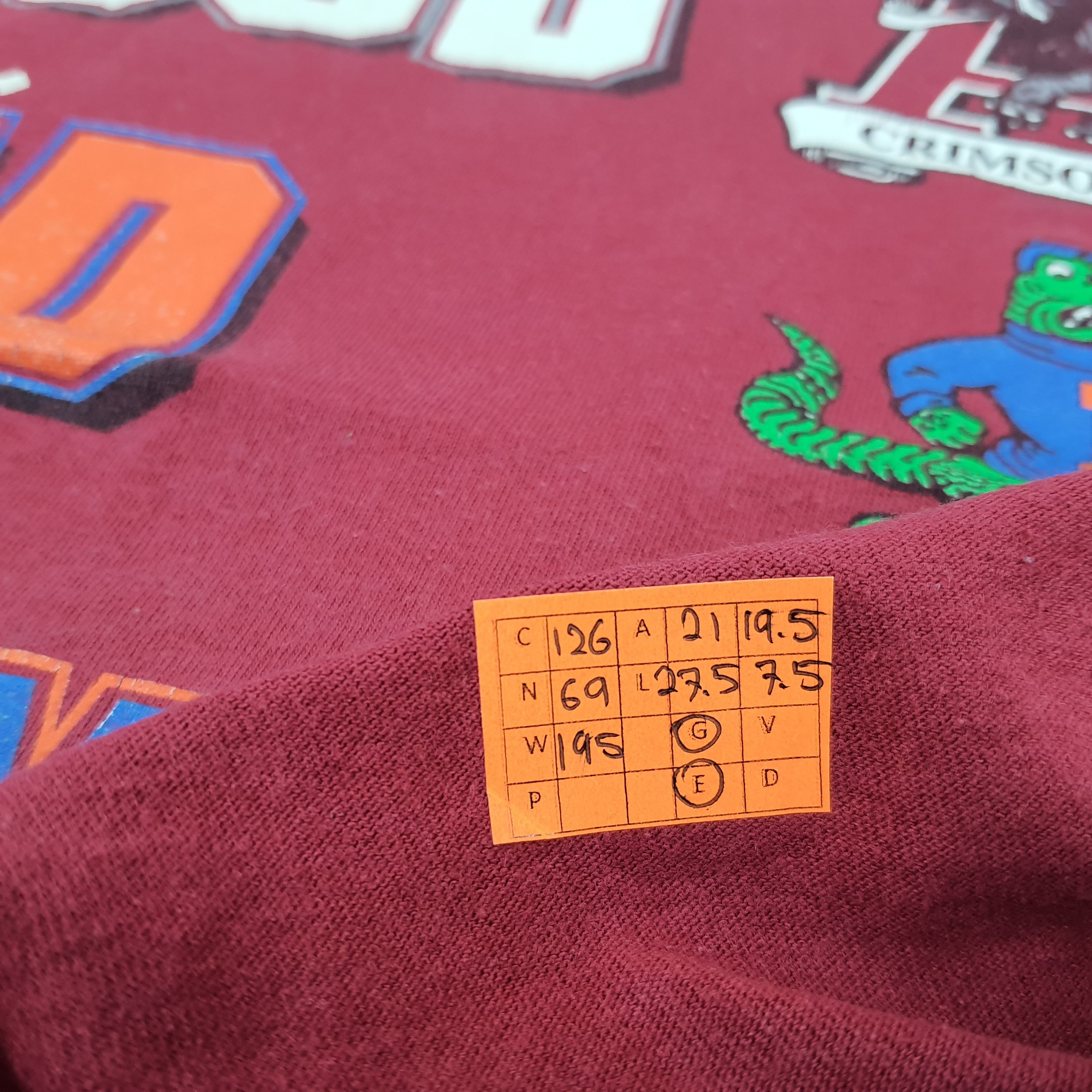 NFL × Vintage Vintage NFL Team Crimson Tide T-shirt Size US L / EU 52-54 / 3 - 8 Thumbnail