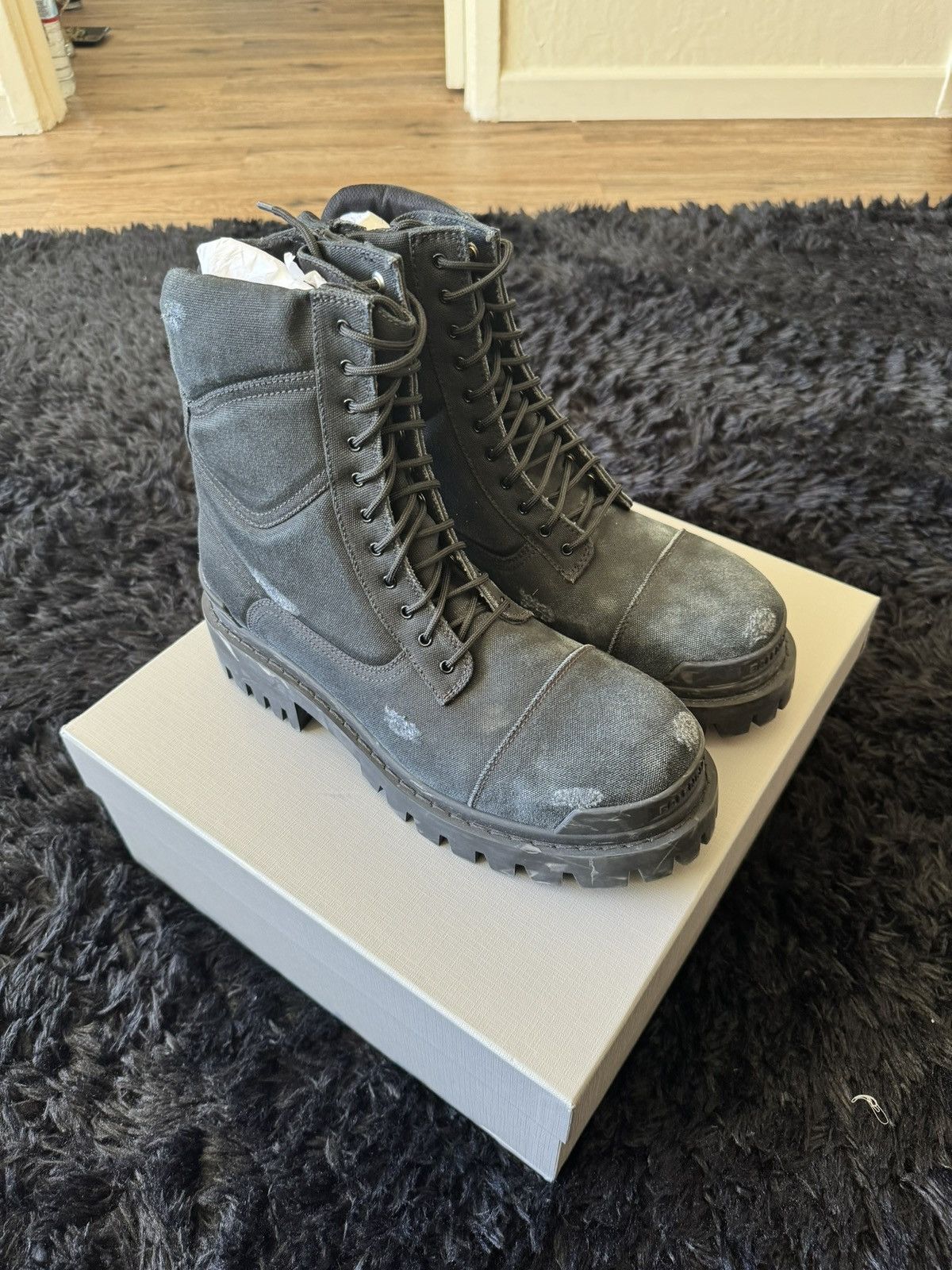 Balenciaga Balenciaga Striker Boots Size US 11 / EU 44 - 1 Thumbnail