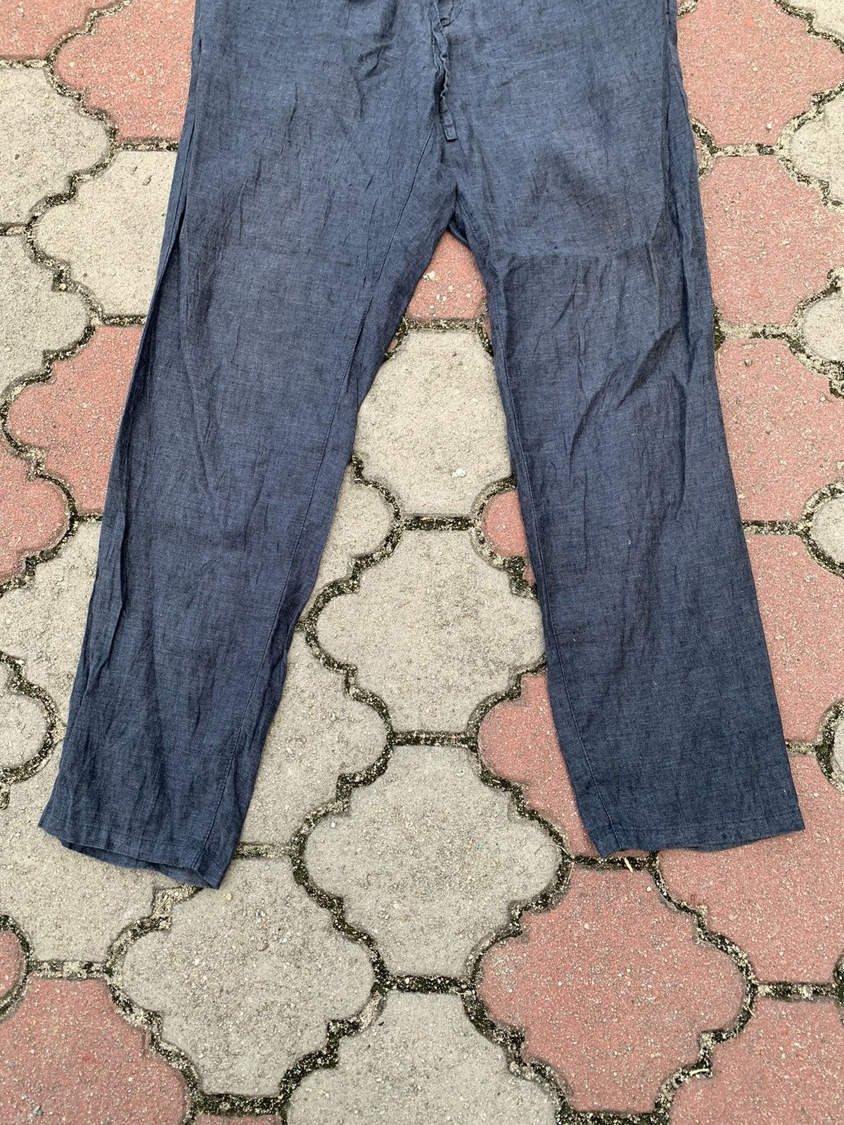 Japanese Brand Steals! Japanese Brand Muji Casual Cotton Linen Pants Size US 35 - 4 Thumbnail