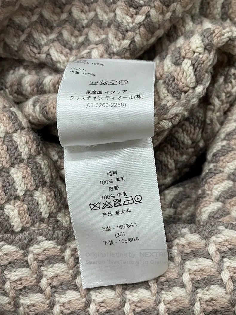 Dior Dior Pink knitted coat Size XS / US 0-2 / IT 36-38 - 7 Thumbnail